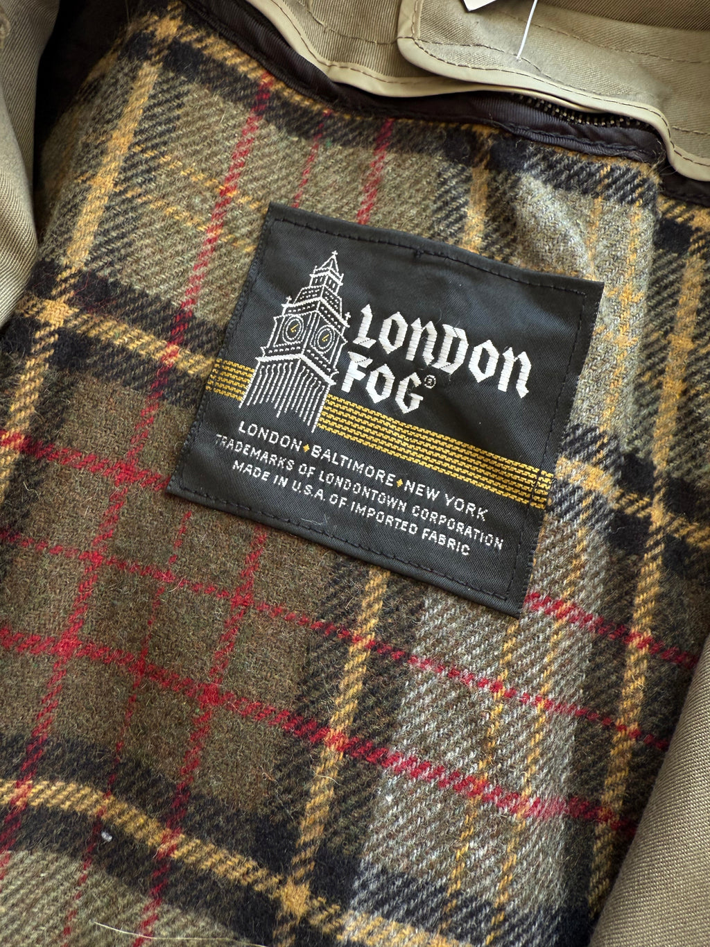 London Fog | trenchcoat | beige | S/Petite - Re:Junk Vintage