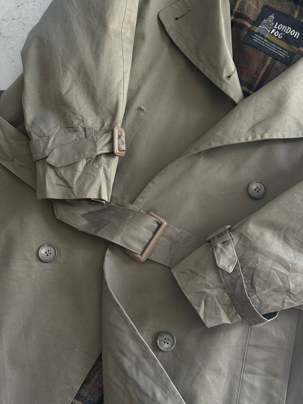 London Fog | trenchcoat | beige | S/Petite - Re:Junk Vintage