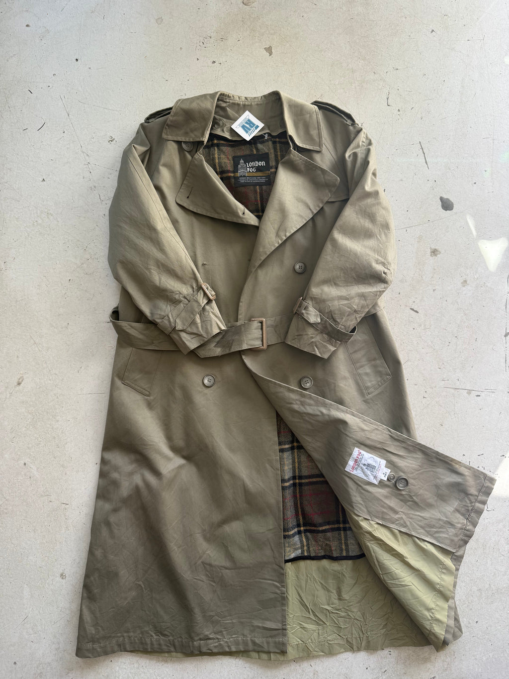 London Fog | trenchcoat | beige | S/Petite - Re:Junk Vintage