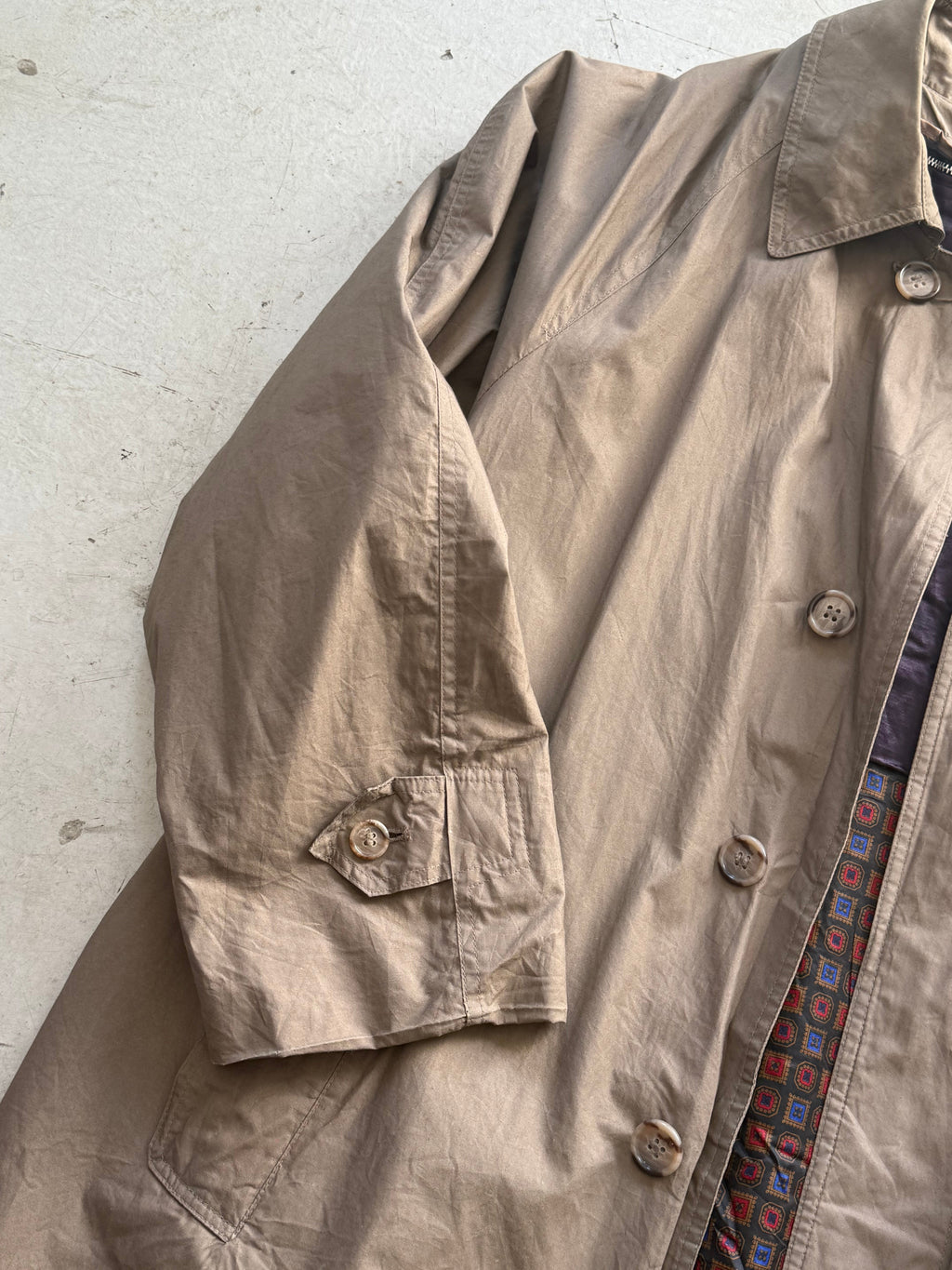 London Fog | trenchcoat | taupe/beige | M/L - Re:Junk Vintage