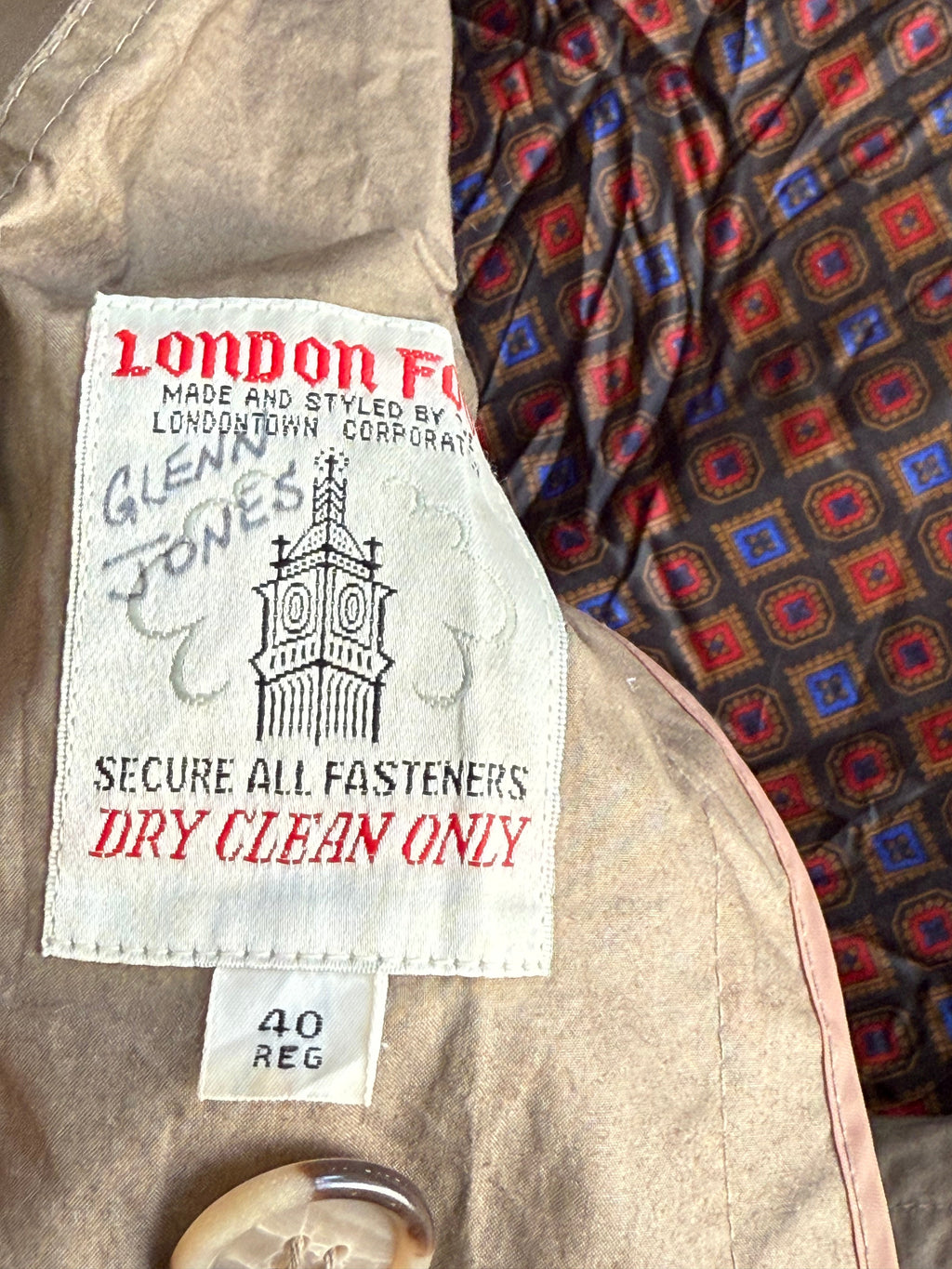 London Fog | trenchcoat | taupe/beige | M/L - Re:Junk Vintage