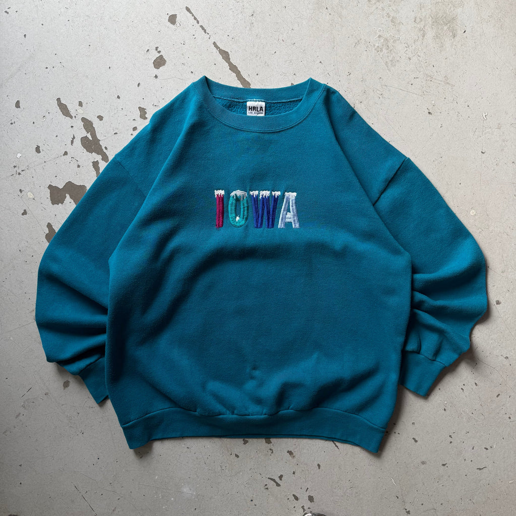 Made in US | Sweatshirt | Turkis | Medium - Re:Junk Vintage