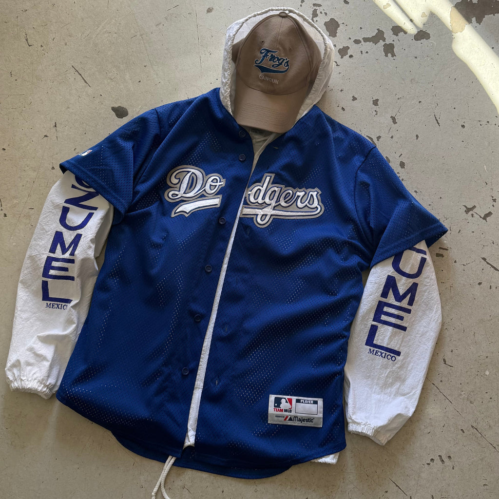 Majestic | MLB Los Angeles Dodgers jersey | blå | M - Re:Junk Vintage