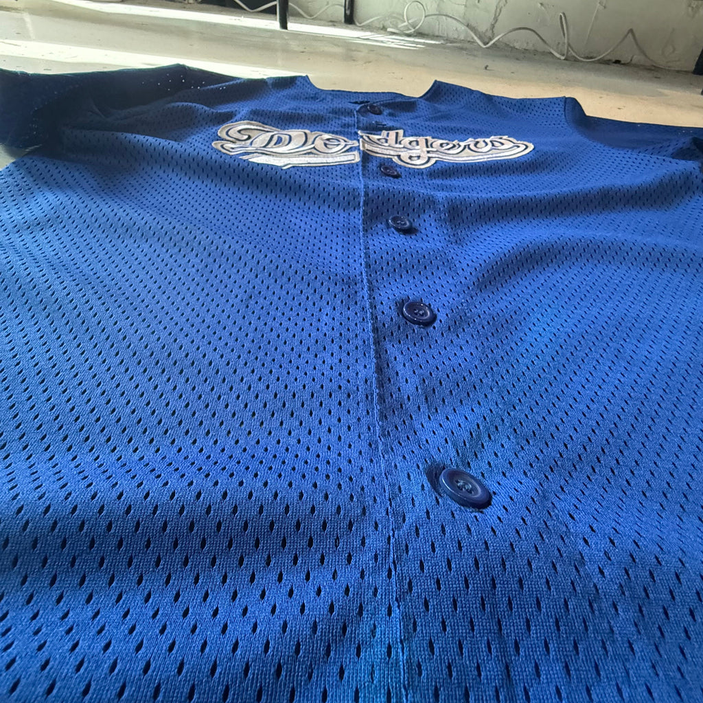 Majestic | MLB Los Angeles Dodgers jersey | blå | M - Re:Junk Vintage