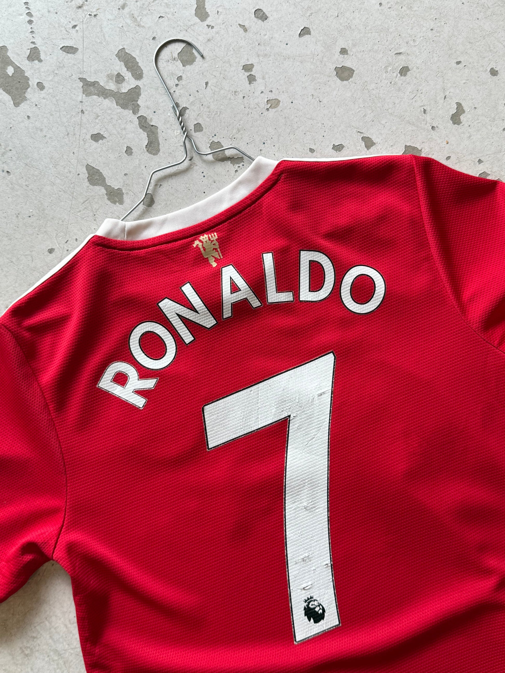Manchester United Vintage Fodboldtrøje – 2021/2022 - Small - Re:Junk Vintage