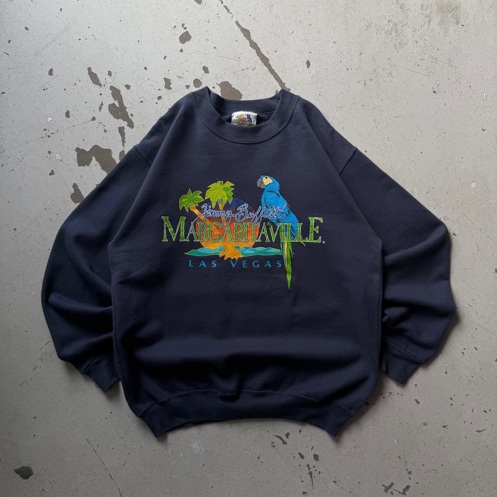 Margaritaville | Sweatshirt | Sort | Medium - Re:Junk Vintage