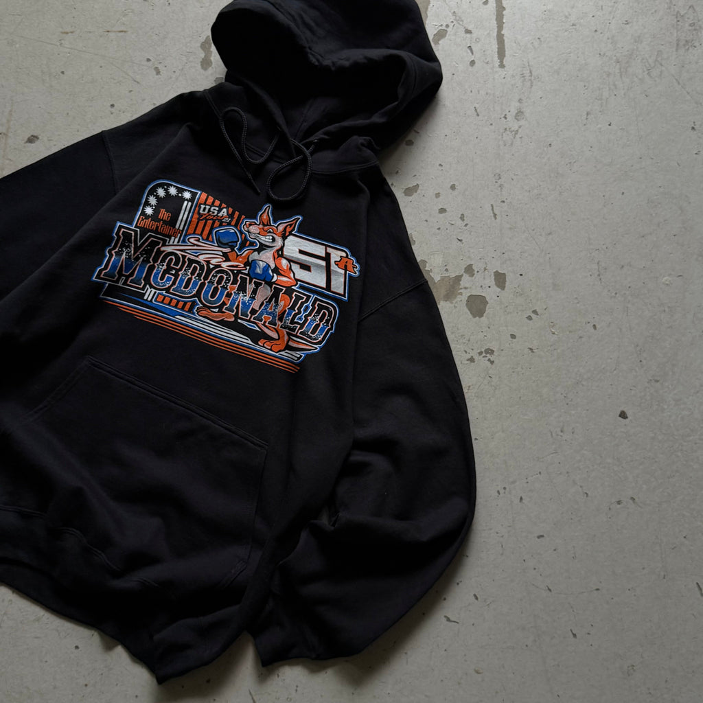 McDonald Racing Hoodie – Sort (M) - Re:Junk Vintage