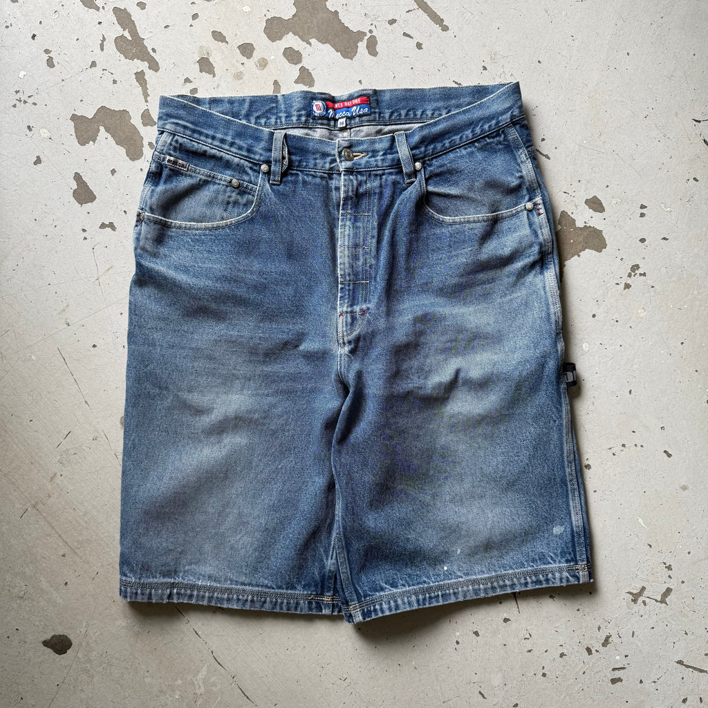 Mecca USA | carpenter Jorts | lyseblå | W36 - Re:Junk Vintage