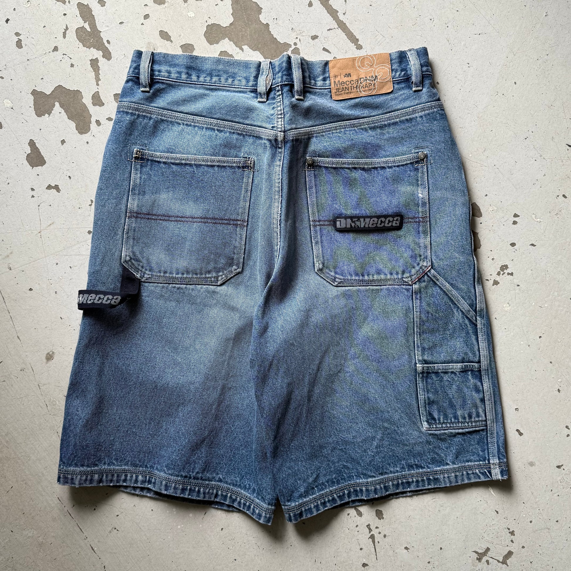 Mecca USA | carpenter Jorts | lyseblå | W36 - Re:Junk Vintage