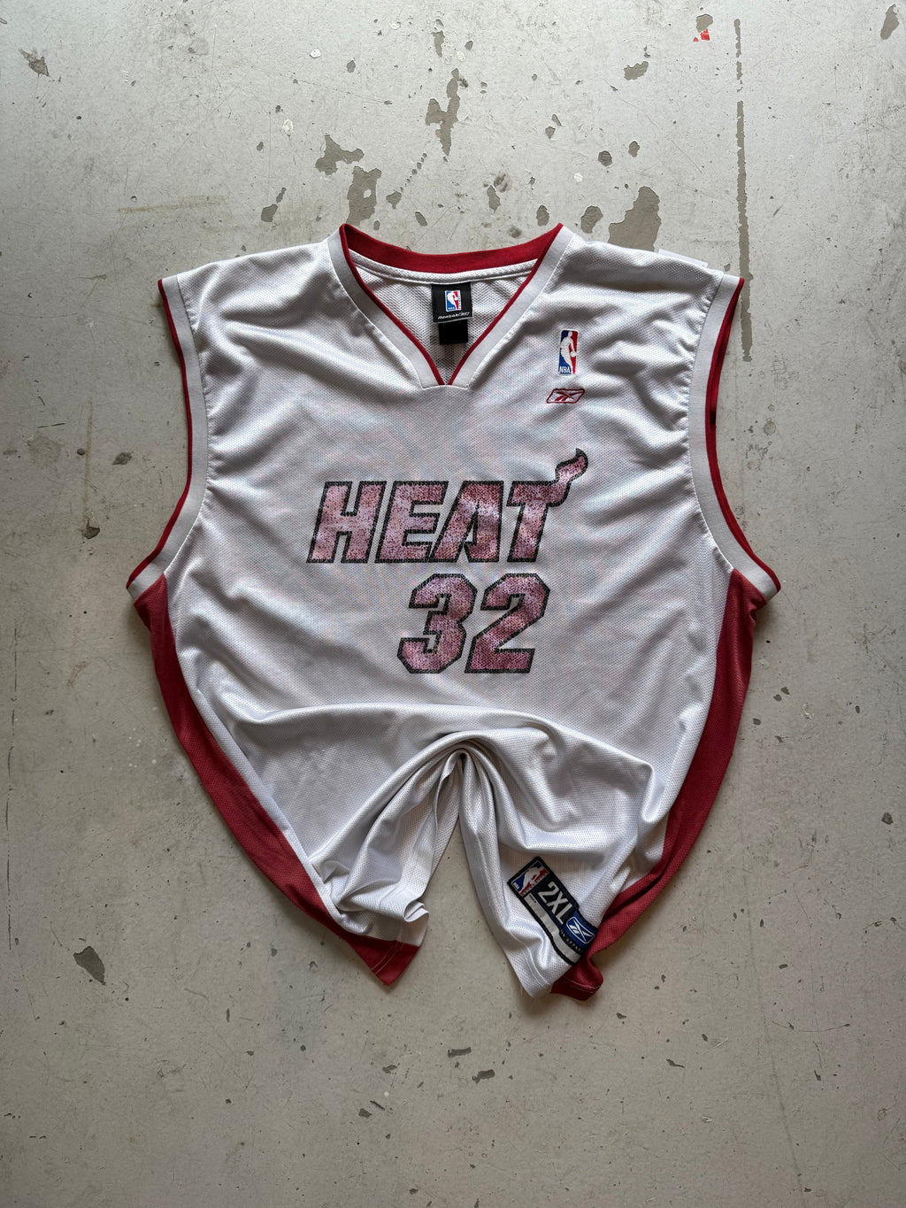 Miami Heat vintage NBA basketballtrøje – 2XL - Re:Junk Vintage