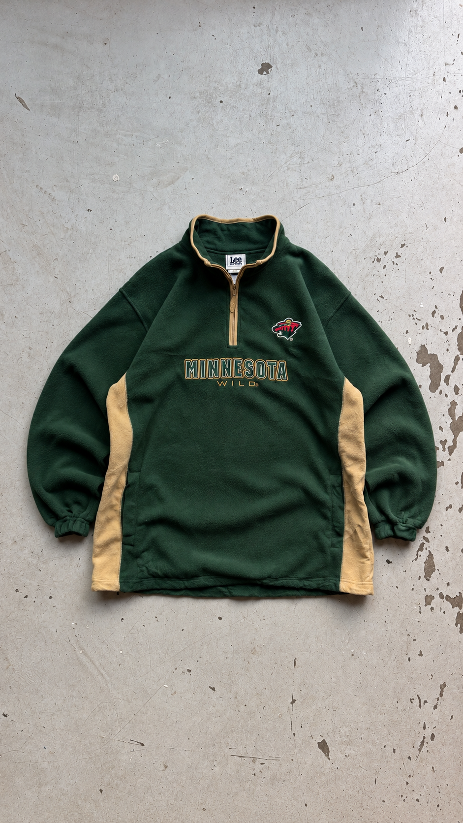 Lee Sport | Vintage fleece | Mørkegrøn | L