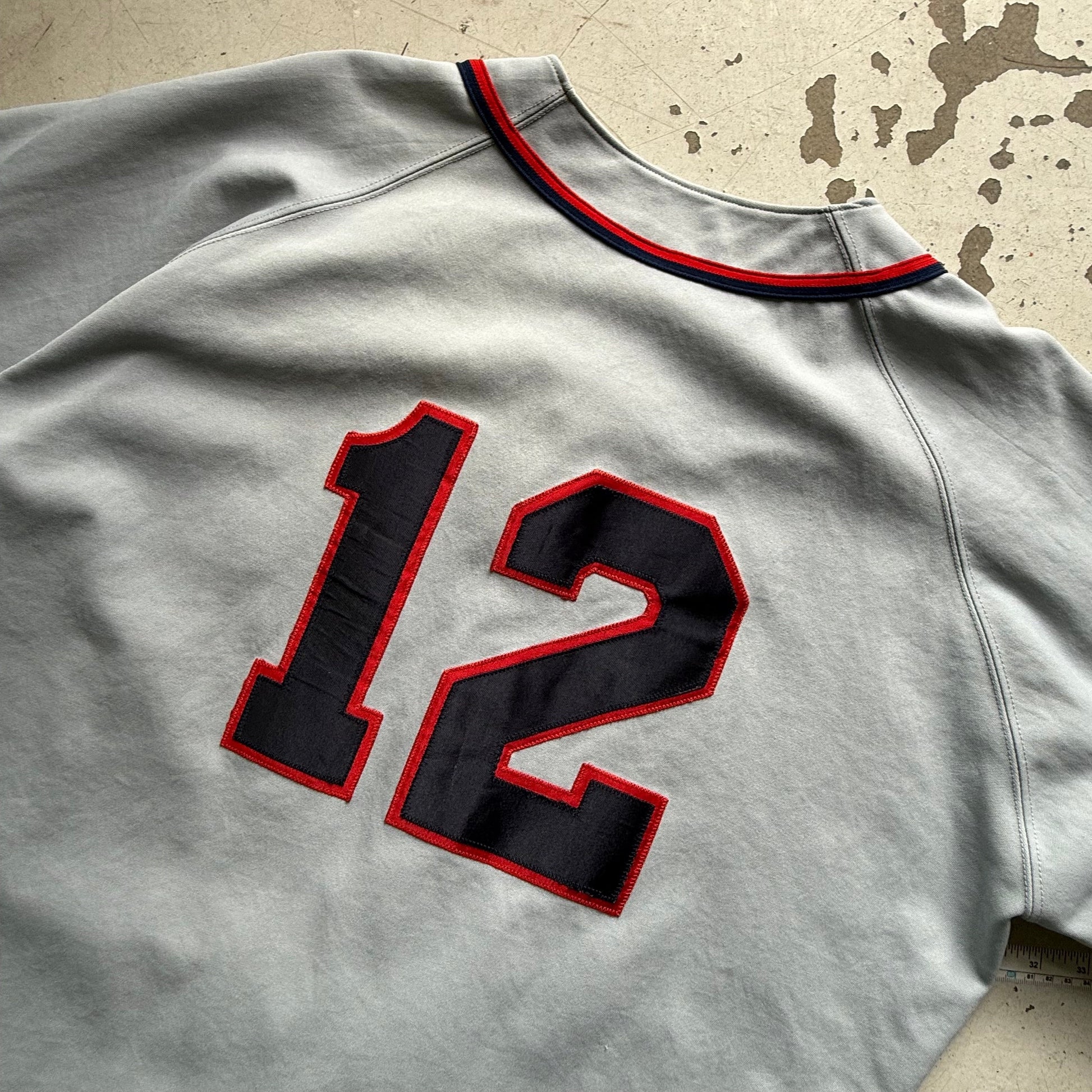 MLB | Russel Athletic| Grå/Rød | XL - Re:Junk Vintage
