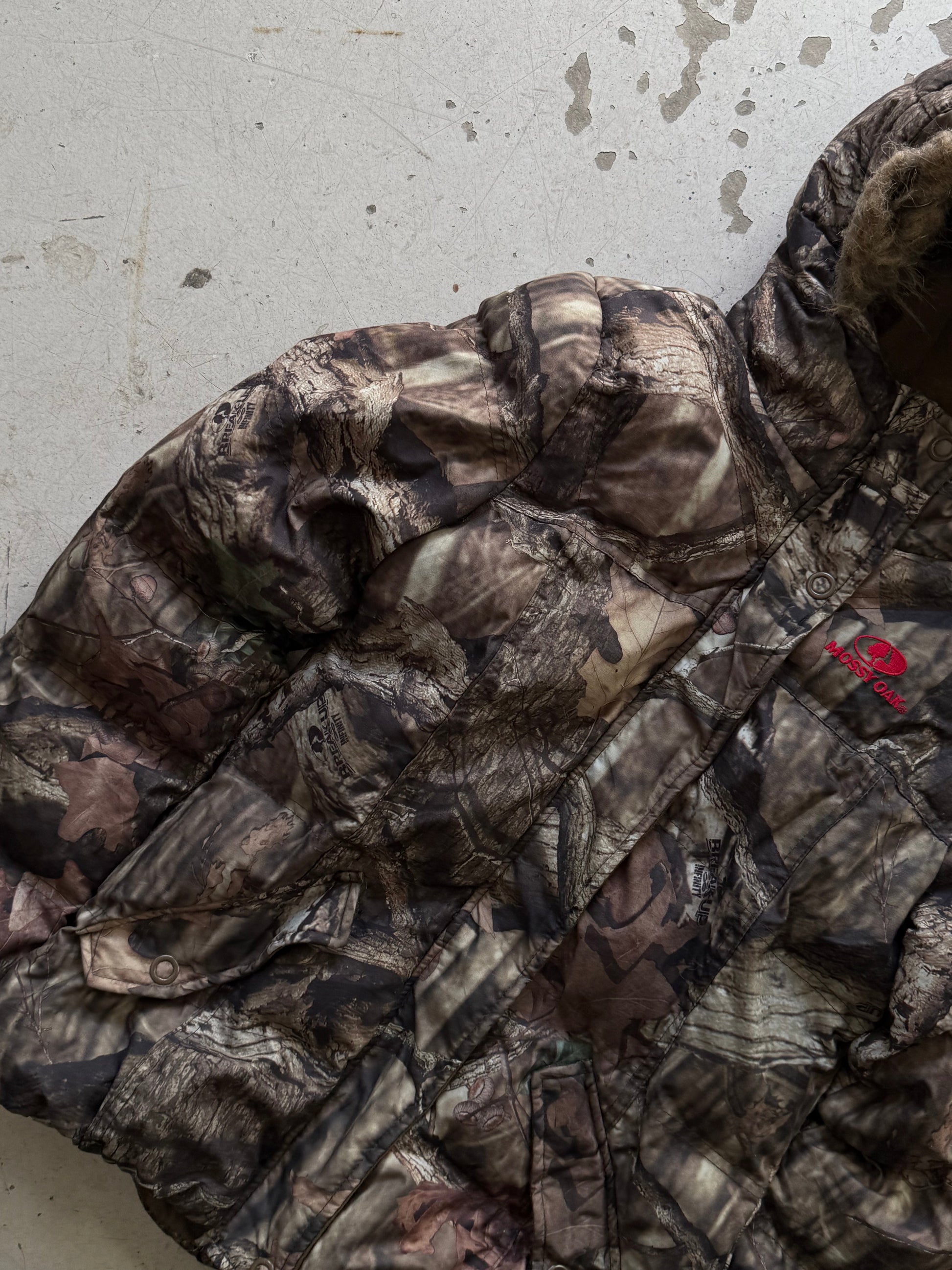 Mossy Oak Real Tree Dunjakke – Camo Puffer - Re:Junk Vintage