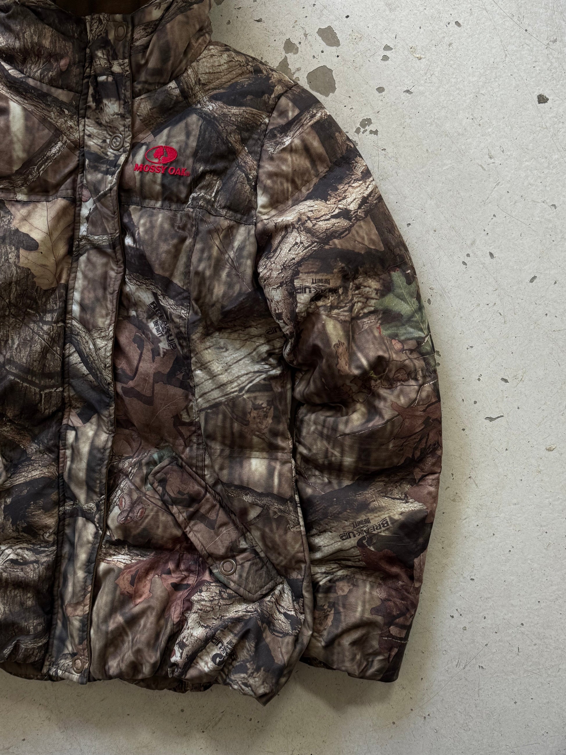 Mossy Oak Real Tree Dunjakke – Camo Puffer - Re:Junk Vintage