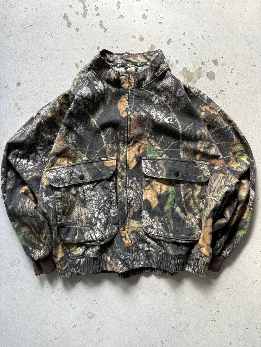 Mossy Oak Realtree Jakke – Camo Fleece - Re:Junk Vintage