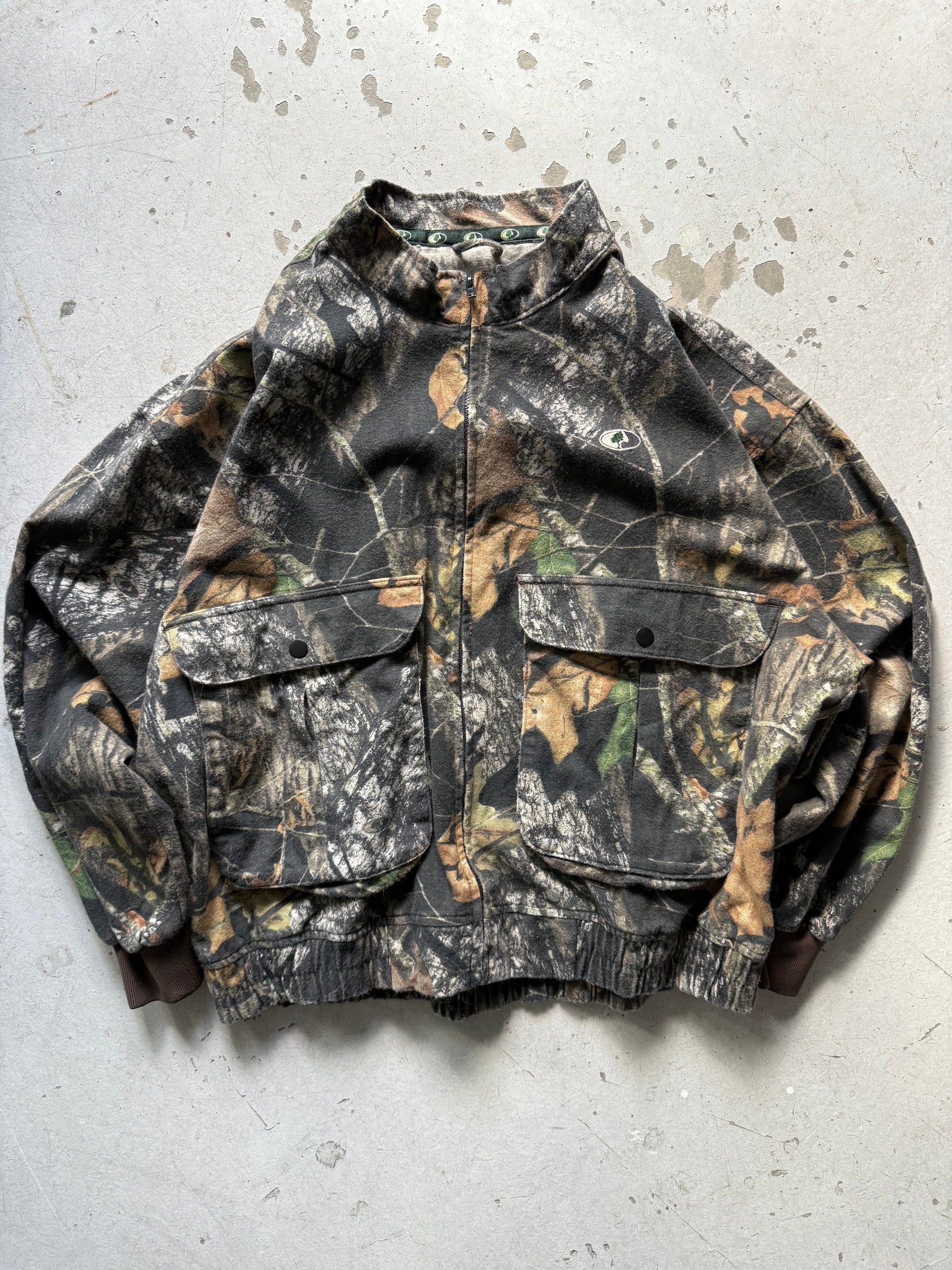 Mossy Oak Realtree Jakke – Camo Fleece - Re:Junk Vintage