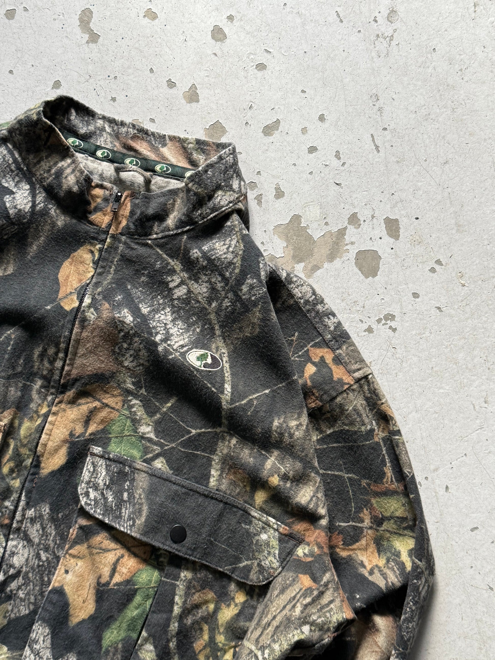 Mossy Oak Realtree Jakke – Camo Fleece - Re:Junk Vintage