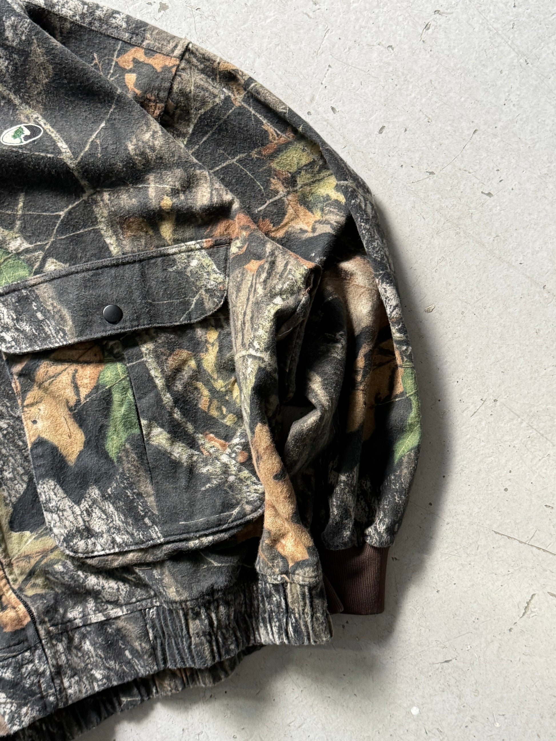 Mossy Oak Realtree Jakke – Camo Fleece - Re:Junk Vintage