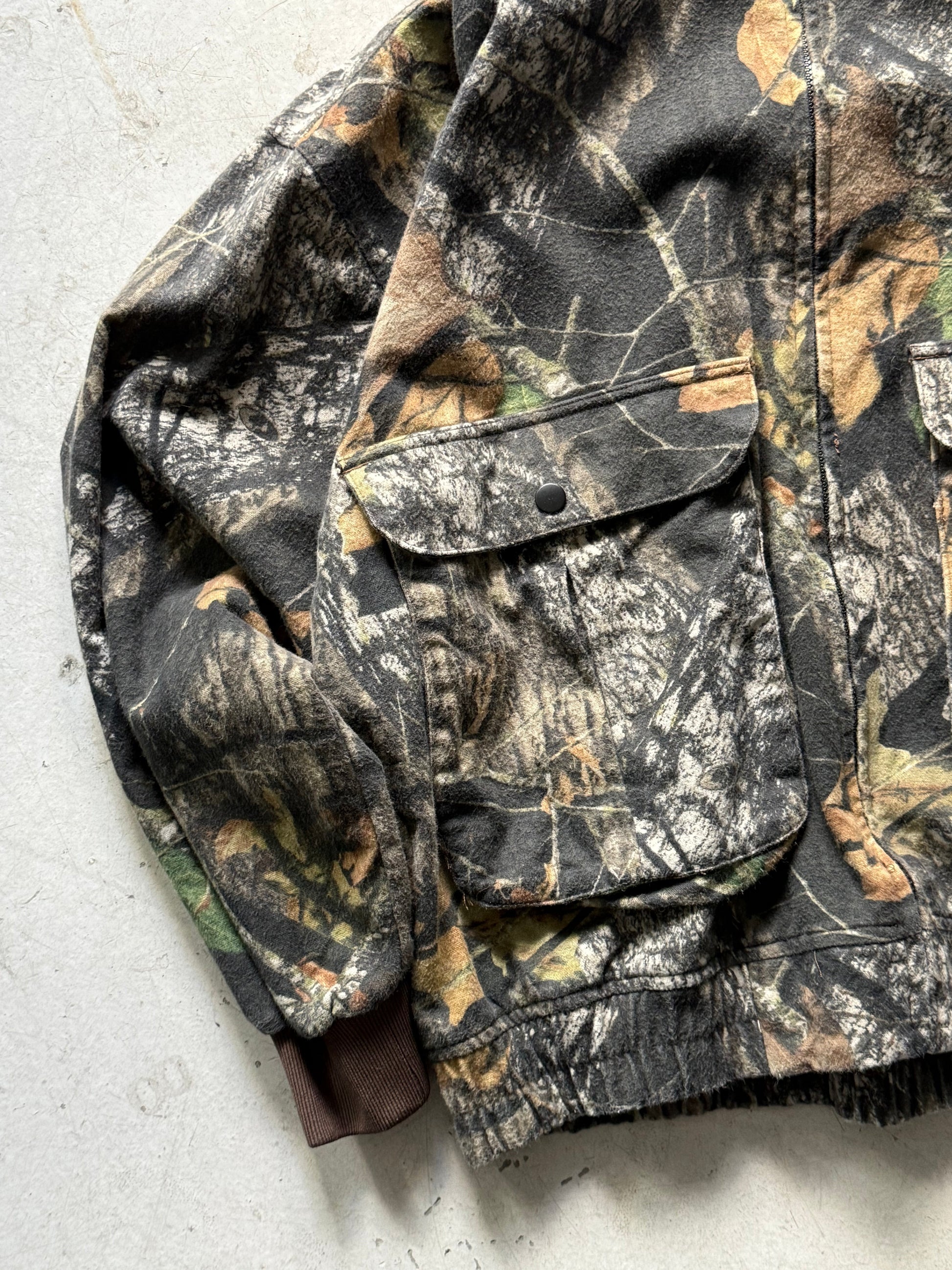 Mossy Oak Realtree Jakke – Camo Fleece - Re:Junk Vintage