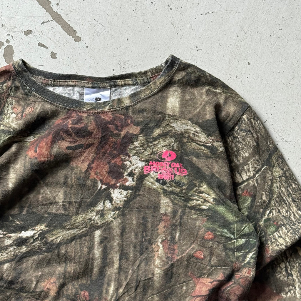 Mossy Oak | RealTree t-shirt | dame Large - Re:Junk Vintage