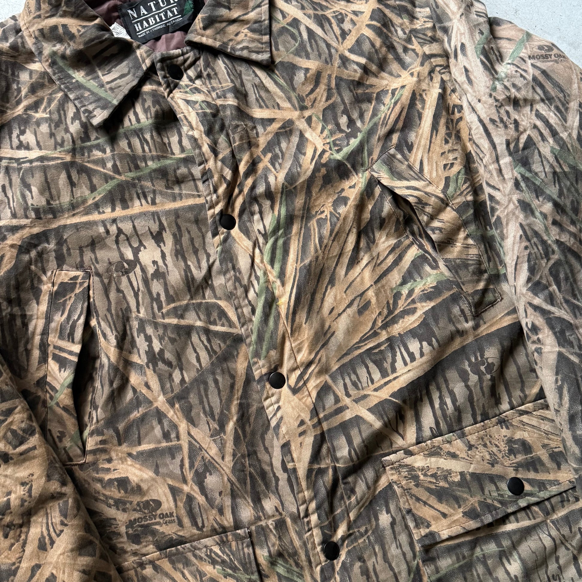 Natural Habitat Mossy Oak Camo Jakke - Re:Junk Vintage