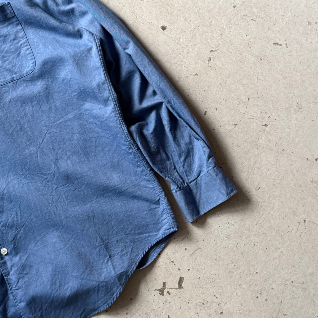 Nautica oxford skjorte – Str. L – Klassisk blå herreskjorte - Re:Junk Vintage