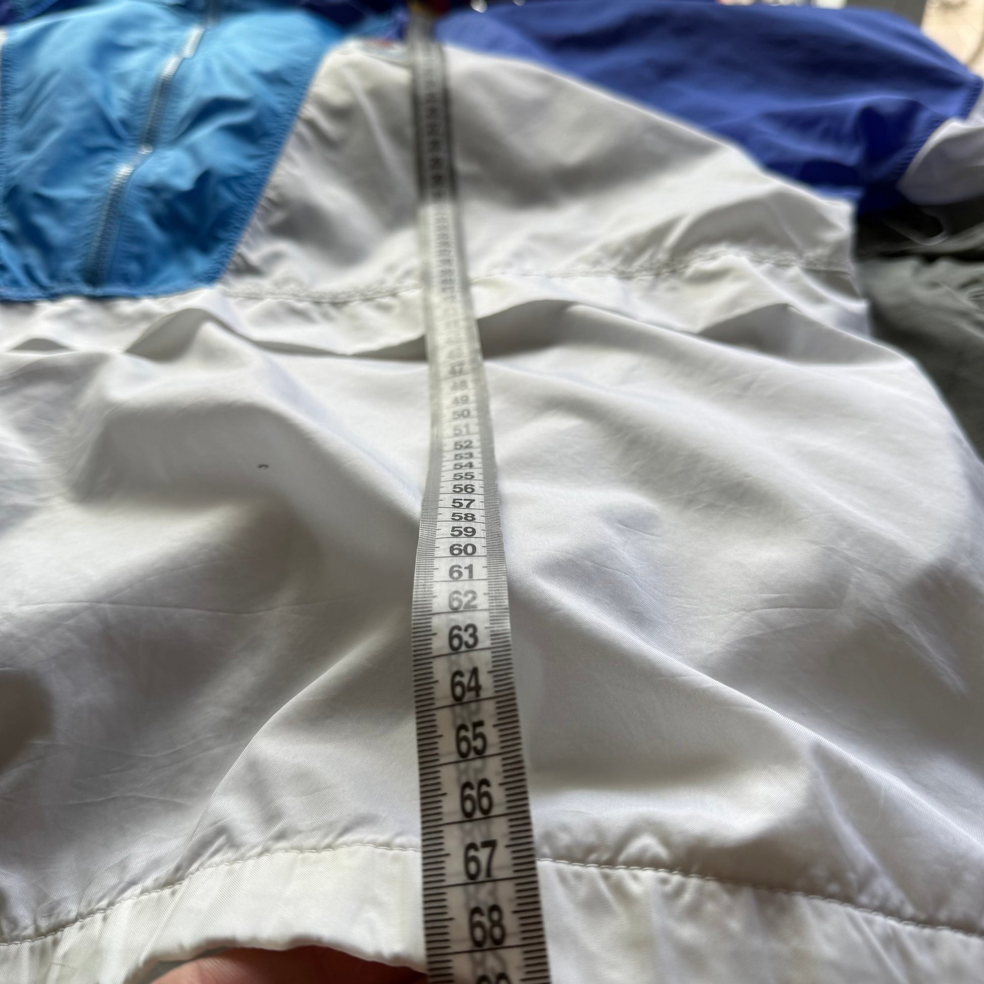 New Balance | anorak jakke | blå/hvid | L - Re:Junk Vintage