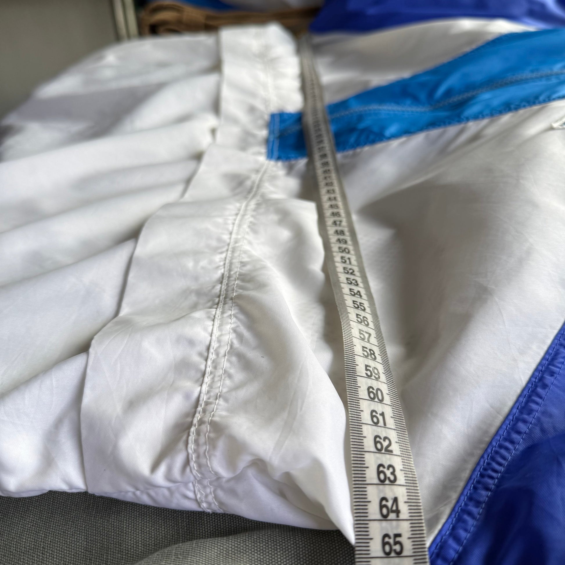 New Balance | anorak jakke | blå/hvid | L - Re:Junk Vintage