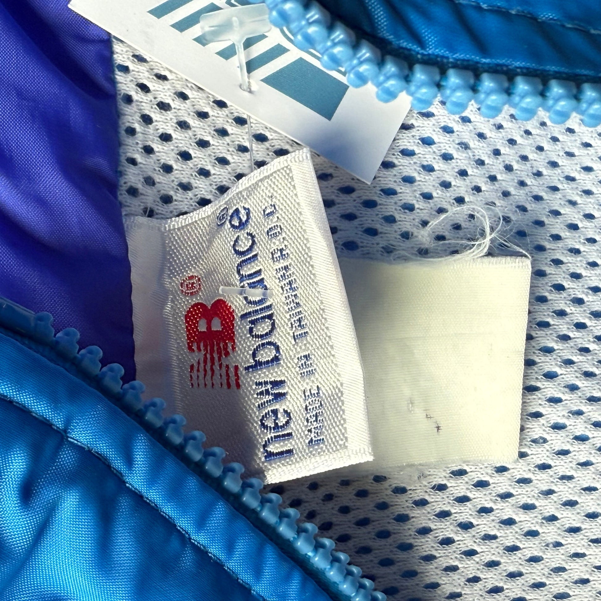 New Balance | anorak jakke | blå/hvid | L - Re:Junk Vintage