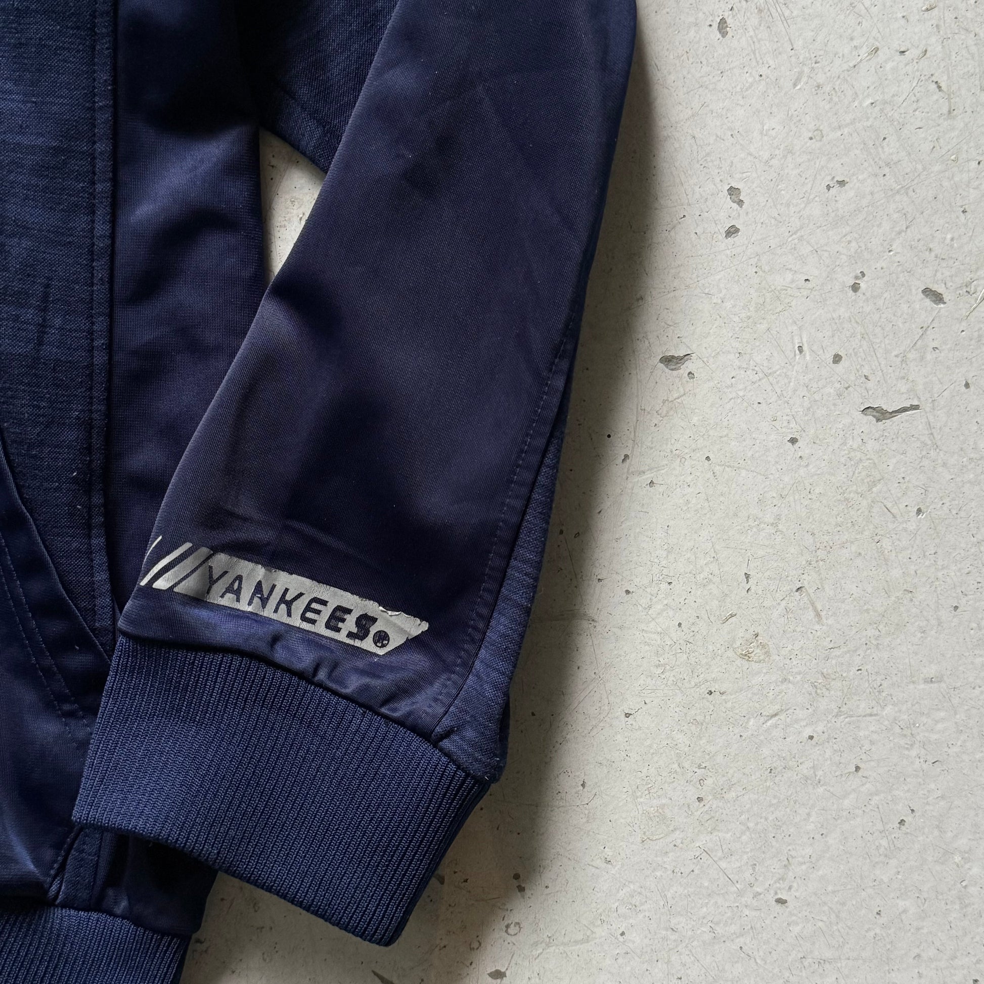 New York Yankees Track Jacket – Navy (L) - Re:Junk Vintage