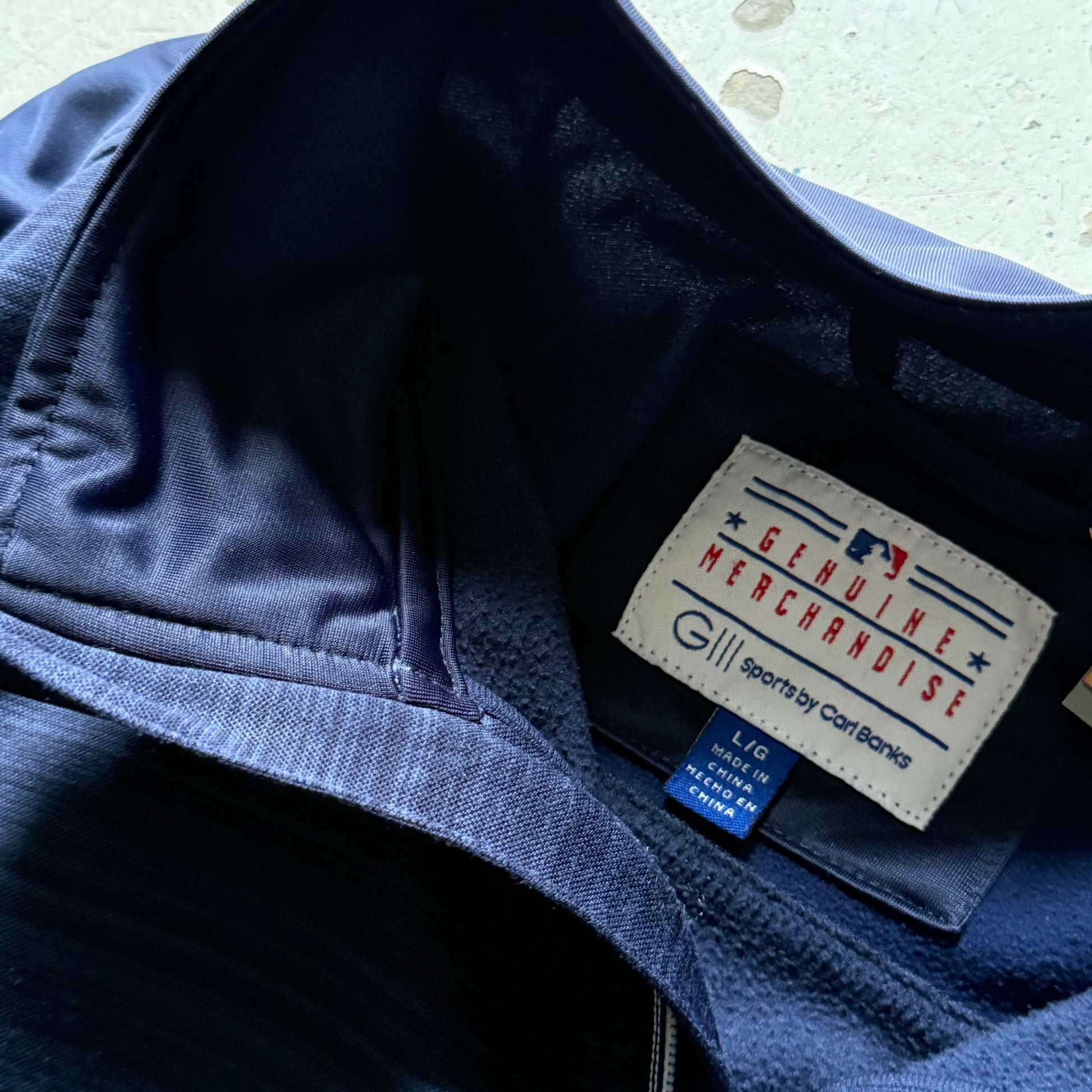 New York Yankees Track Jacket – Navy (L) - Re:Junk Vintage