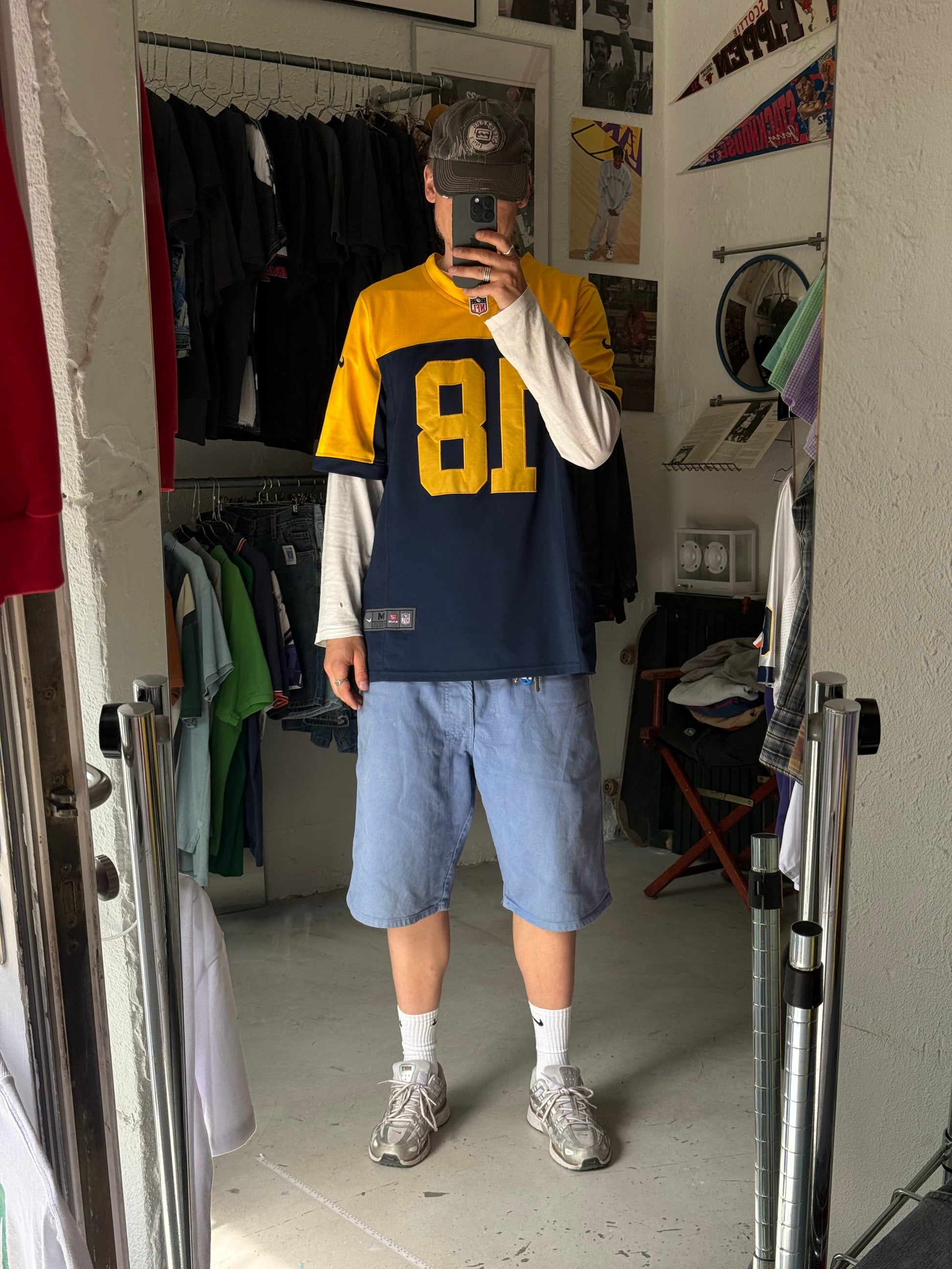 NFL | Cooper Kupp 18 | navy/gul | M - Re:Junk Vintage