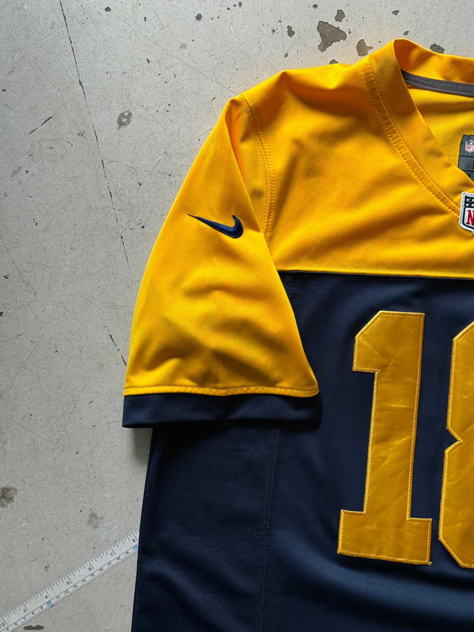 NFL | Cooper Kupp 18 | navy/gul | M - Re:Junk Vintage