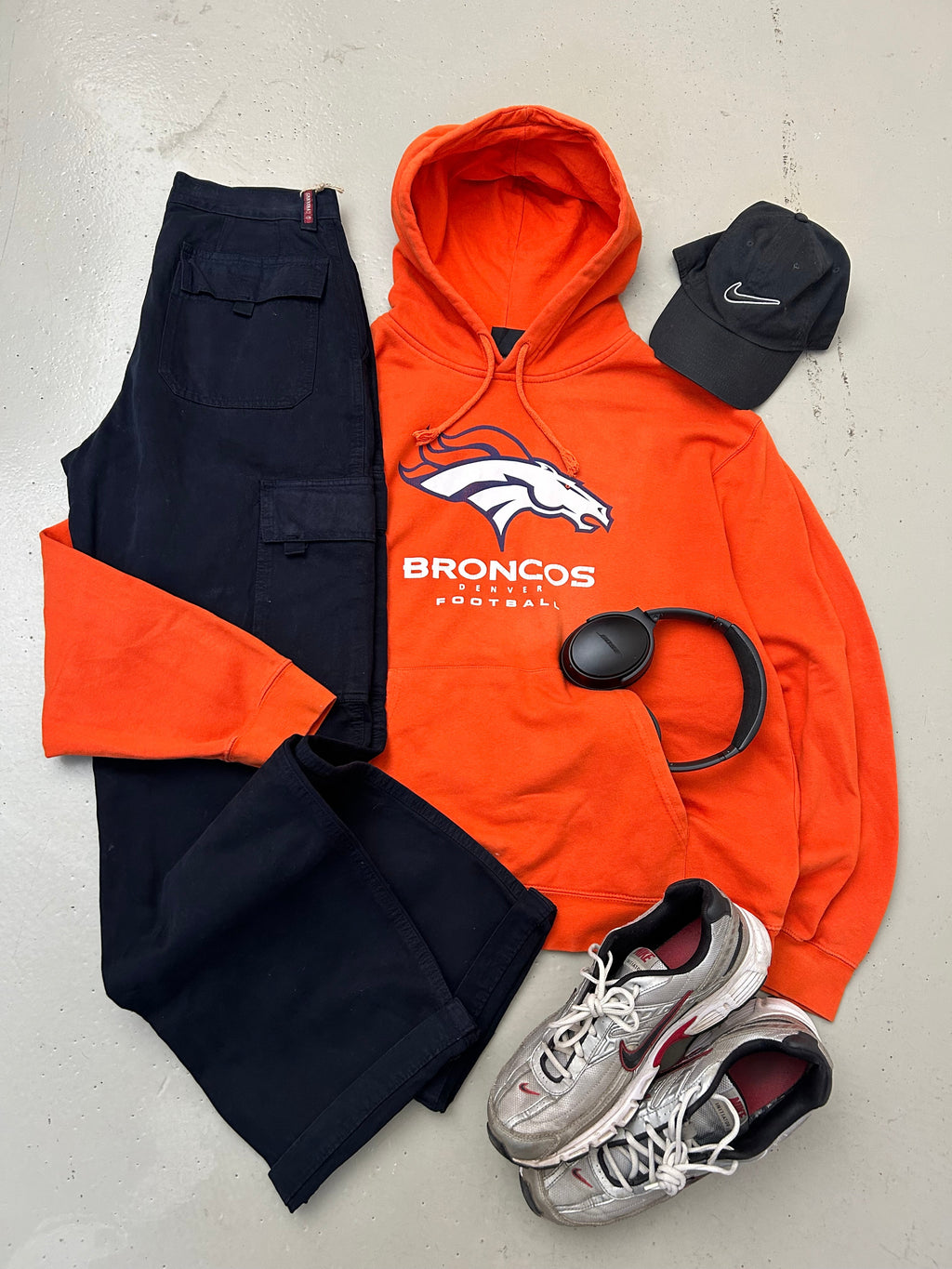 NFL Hoodie Broncos - Re:Junk Vintage