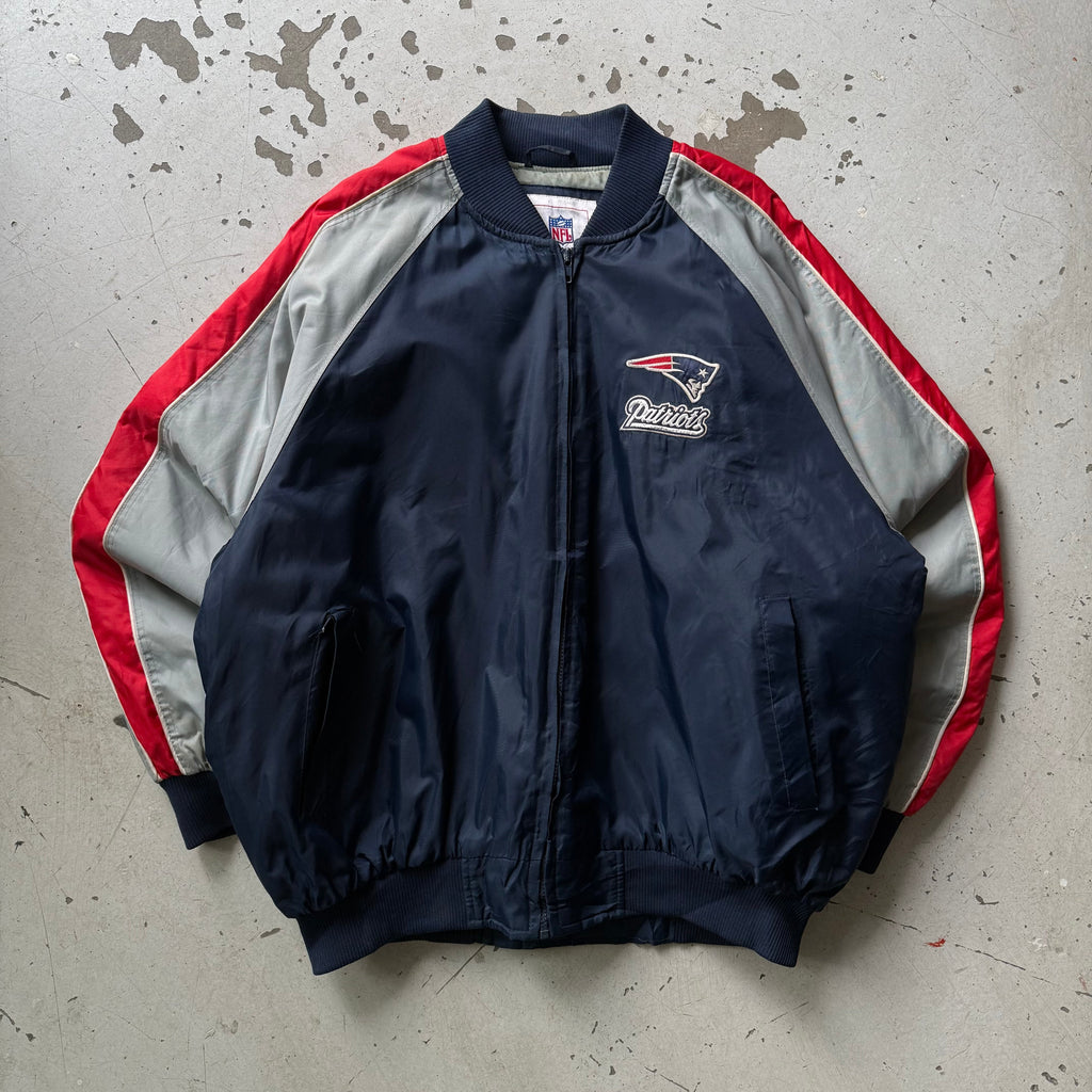 NFL | New England Patriots bomberjakke | navy | XL - Re:Junk Vintage