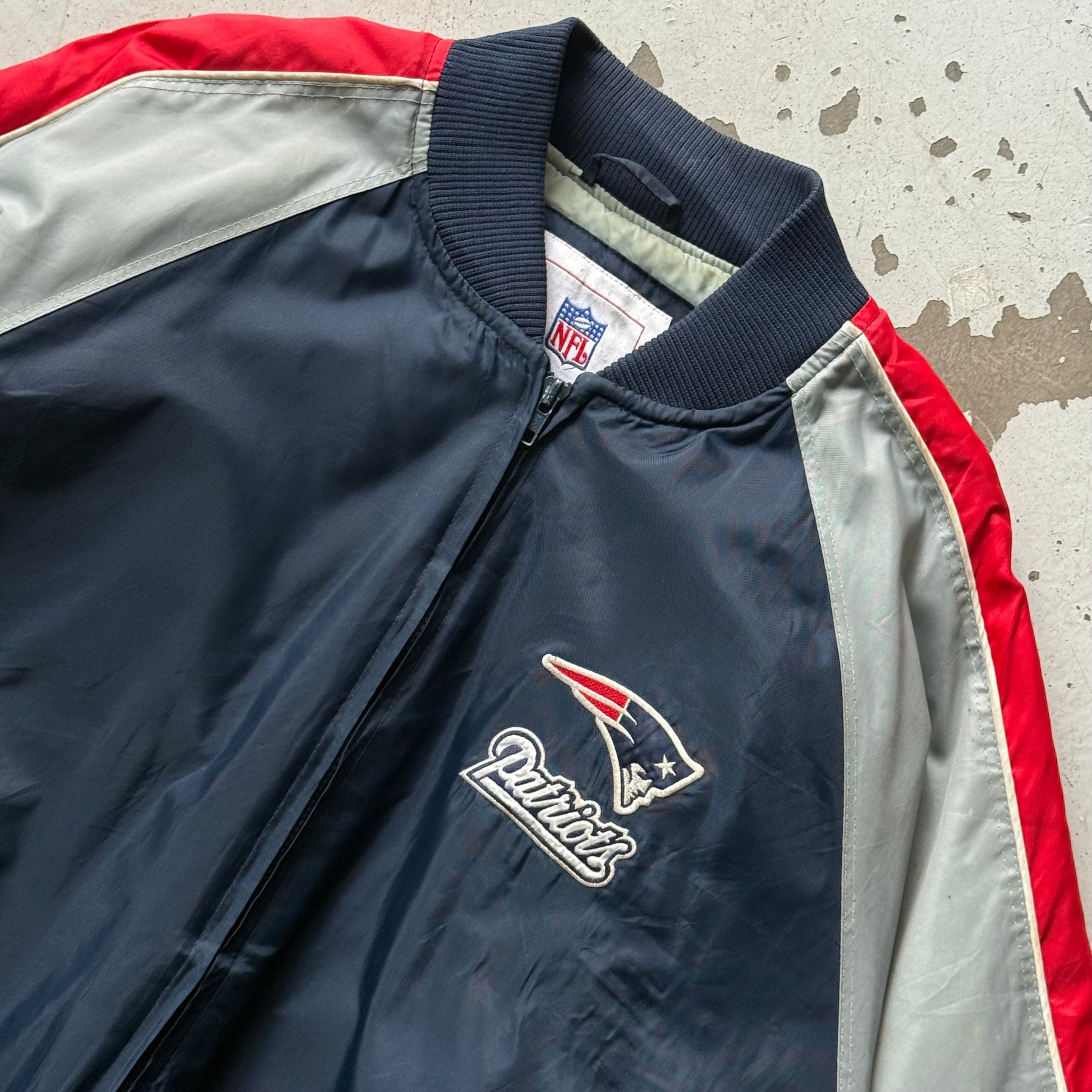 NFL | New England Patriots bomberjakke | navy | XL - Re:Junk Vintage
