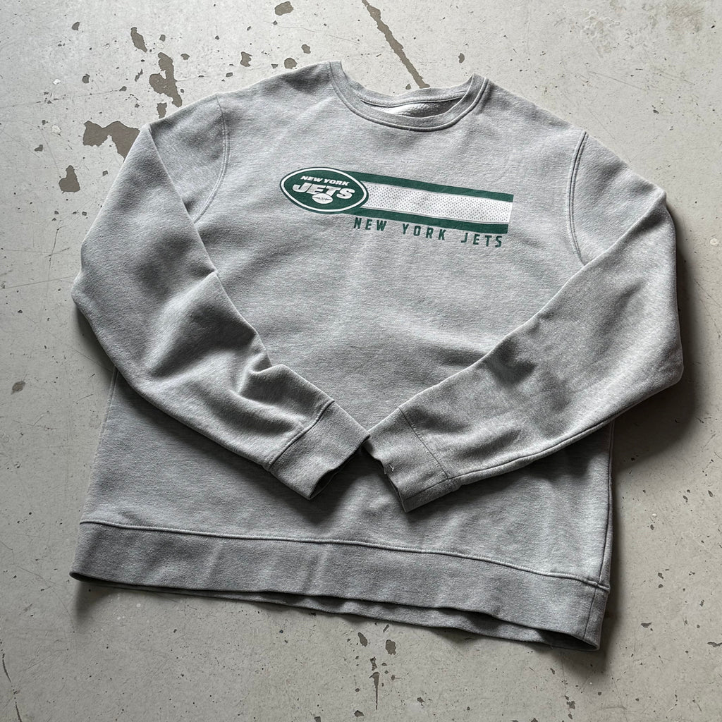 NFL New York Jets | crewneck | grå | XL - Re:Junk Vintage
