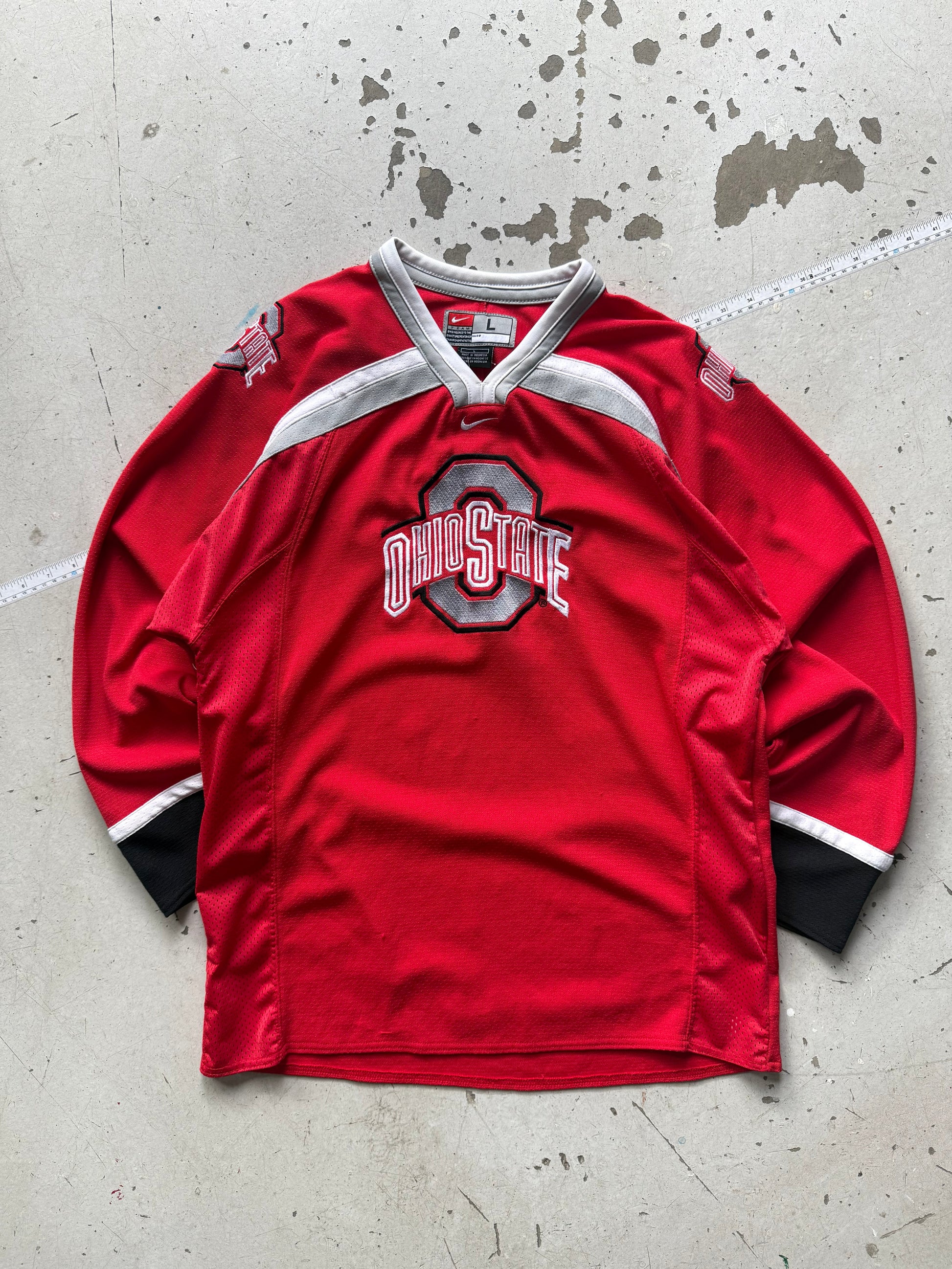 NHL | Ohio State| Rød | L - Re:Junk Vintage