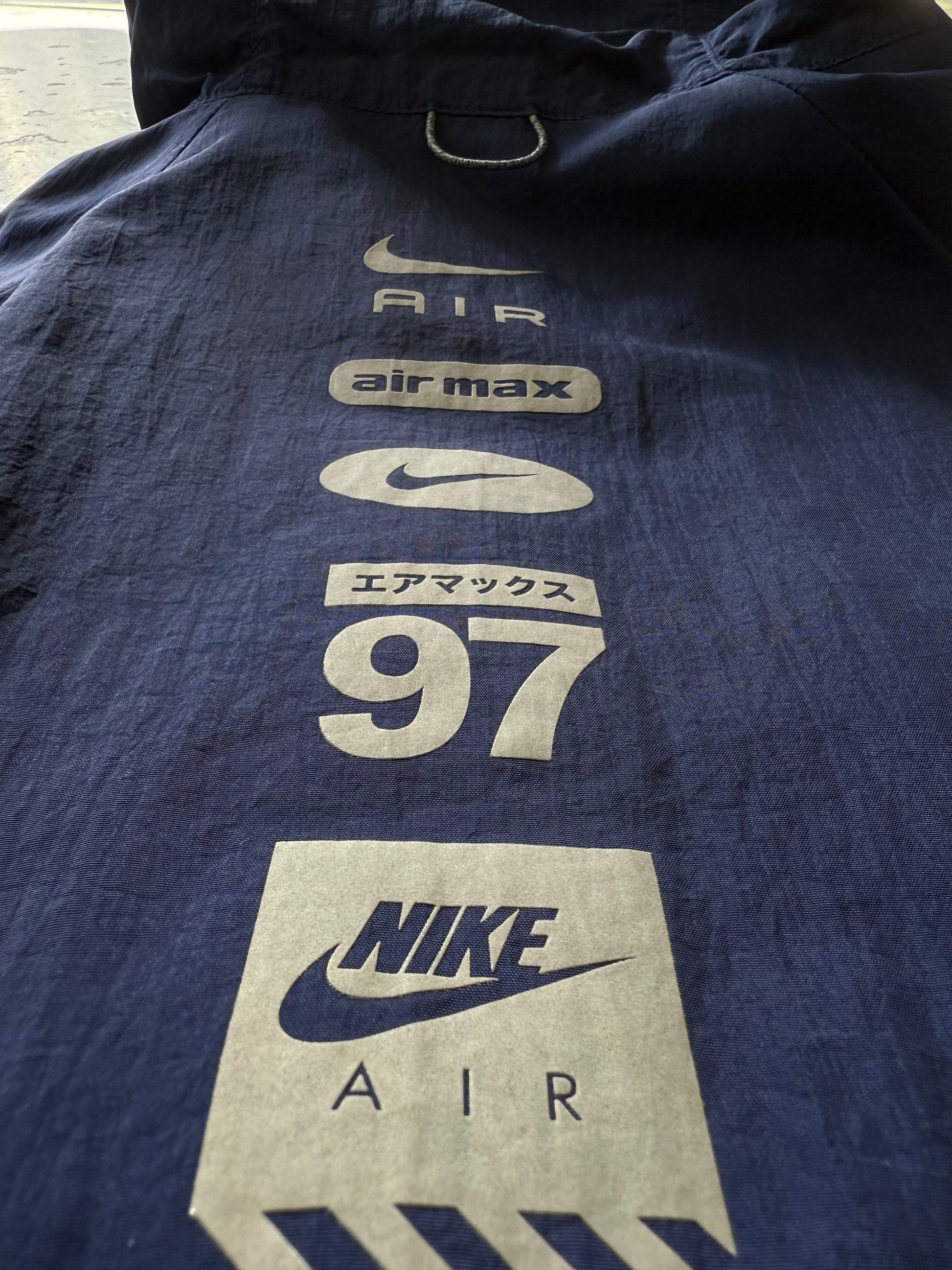 Nike Air Max 97 Windbreaker – Navy - Re:Junk Vintage