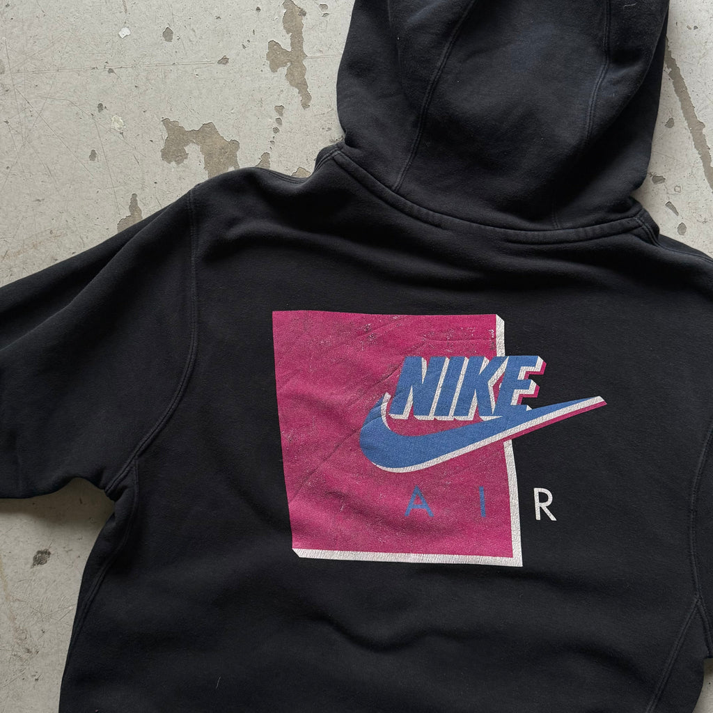 Nike Air Vintage Hoodie – Black (M) - Re:Junk Vintage