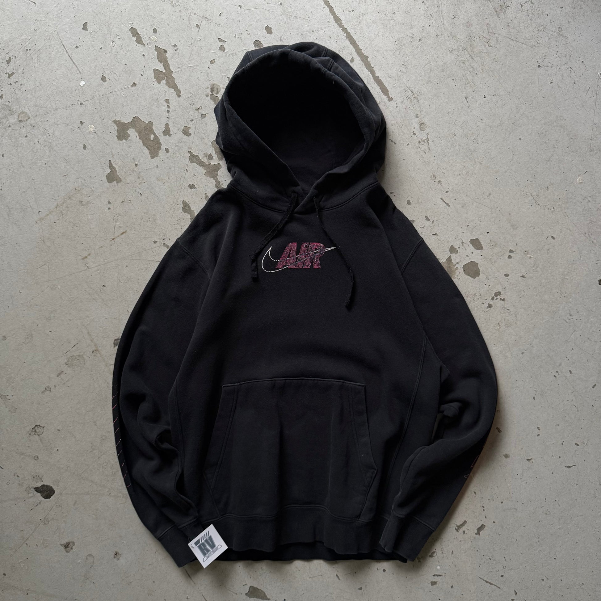 Nike Air Vintage Hoodie – Black (M) - Re:Junk Vintage