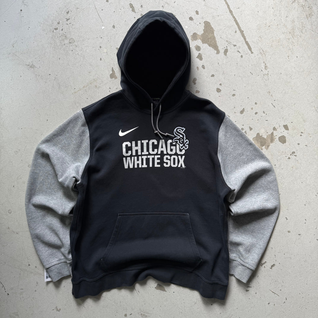Nike Chicago White Sox Hoodie – Black/Grey Vintage MLB Hoodie (XL) - Re:Junk Vintage