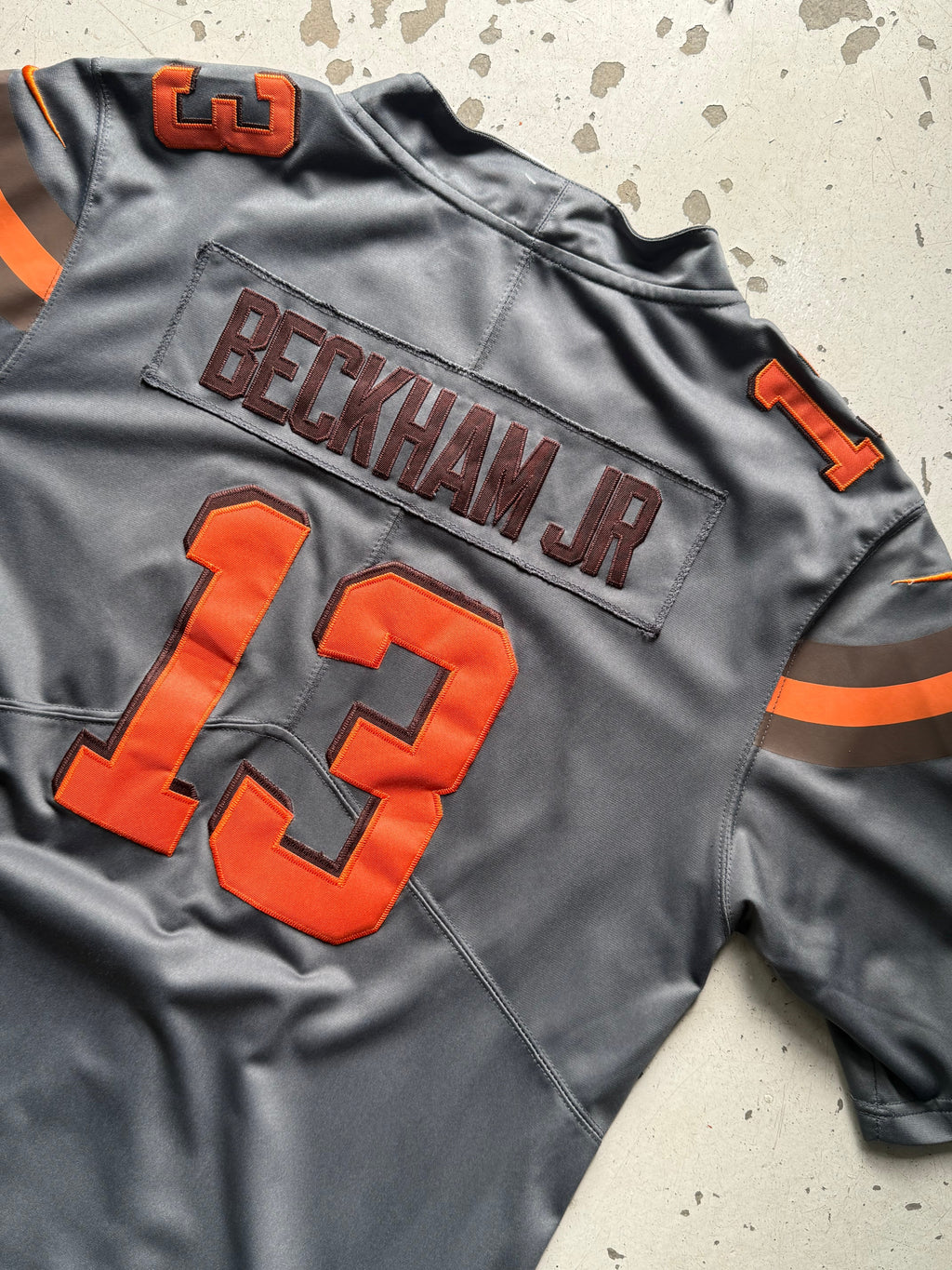 Nike | Cleveland Browns Beckham Jr 13 jersey | grå | Large - Re:Junk Vintage