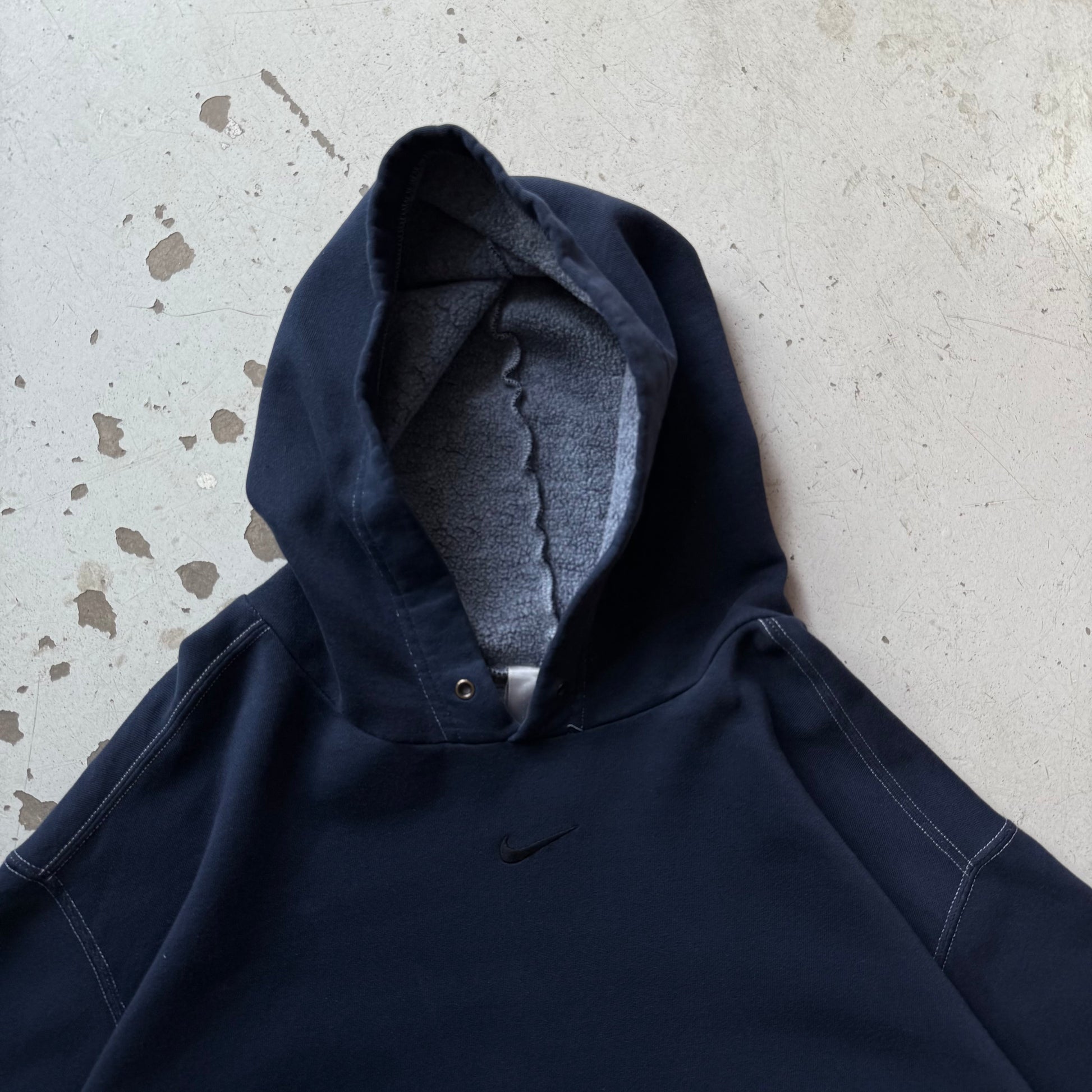 Nike | hoodie | navy blå | XL - Re:Junk Vintage