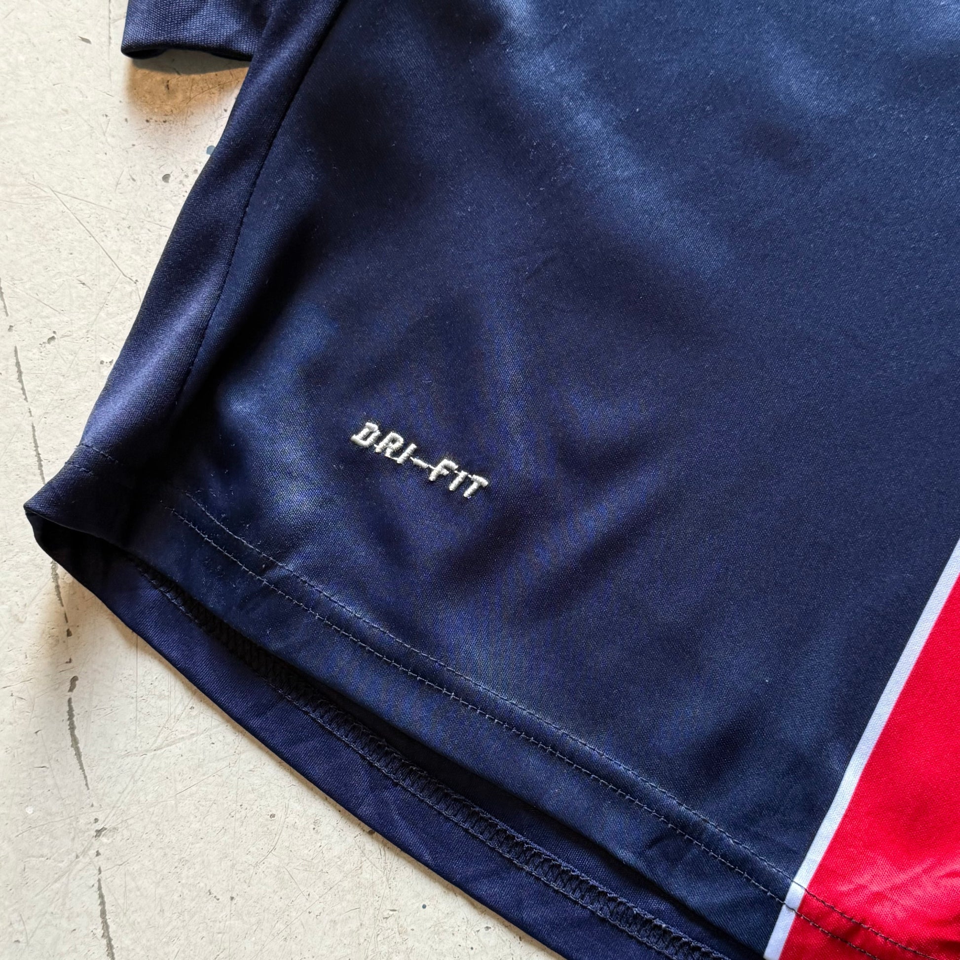 Nike PSG Ibrahimovic 10 | Fodboldtrøje | Navy/Rød | Large - Re:Junk Vintage