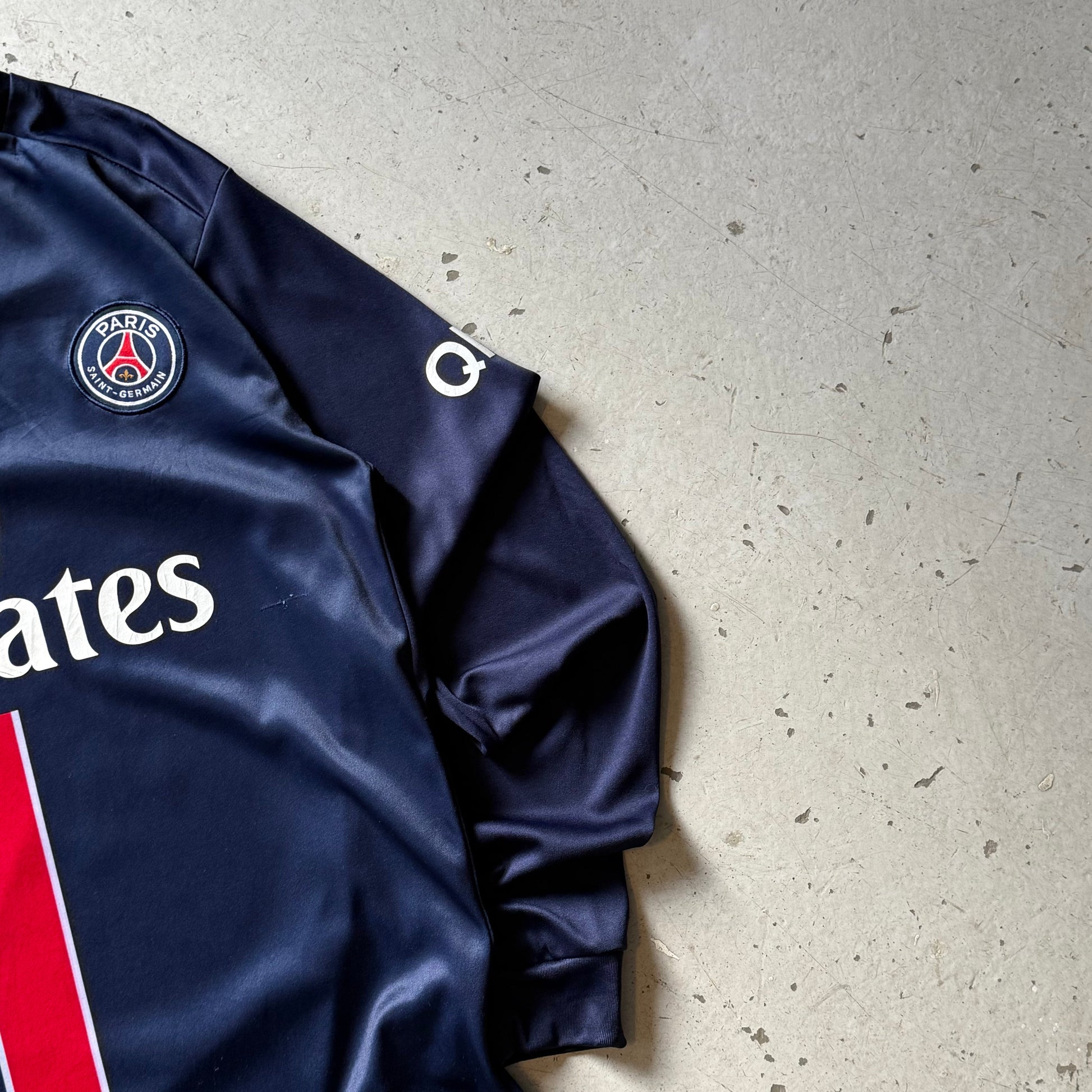 Nike PSG Ibrahimovic 10 | Fodboldtrøje | Navy/Rød | Large - Re:Junk Vintage