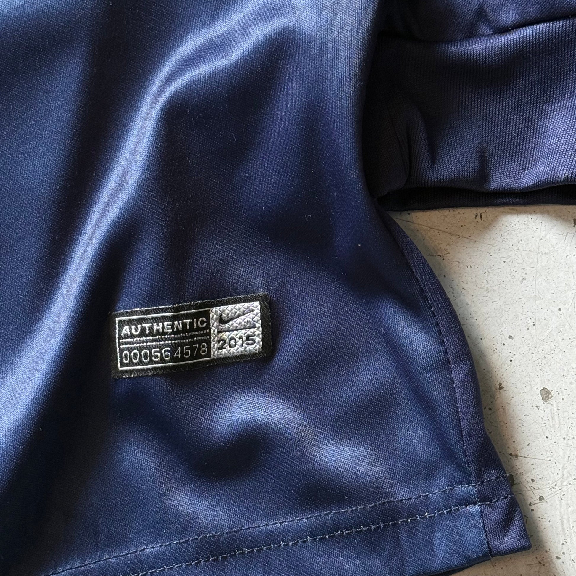 Nike PSG Ibrahimovic 10 | Fodboldtrøje | Navy/Rød | Large - Re:Junk Vintage