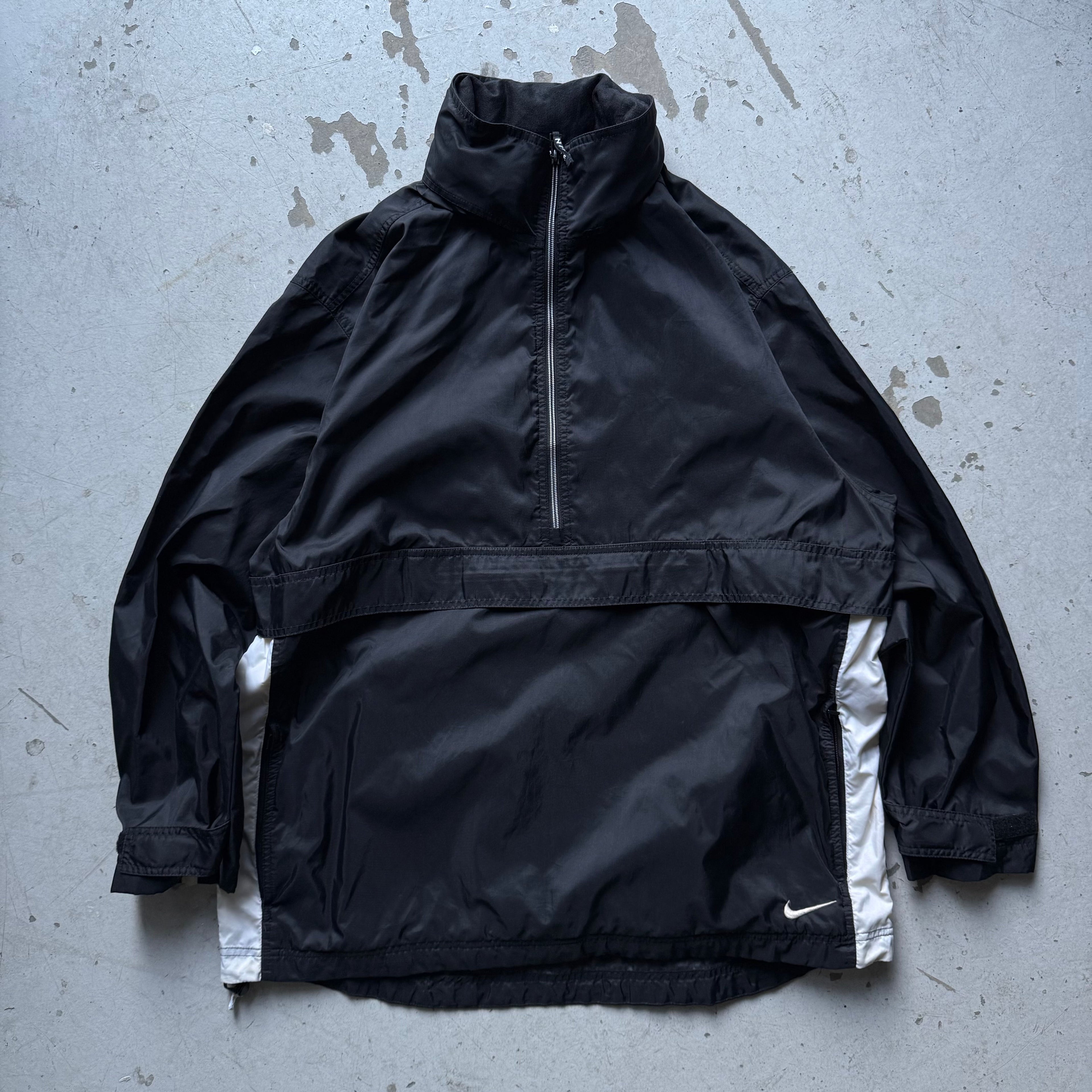 Nike Vintage Track Jacket Black White – Str. L