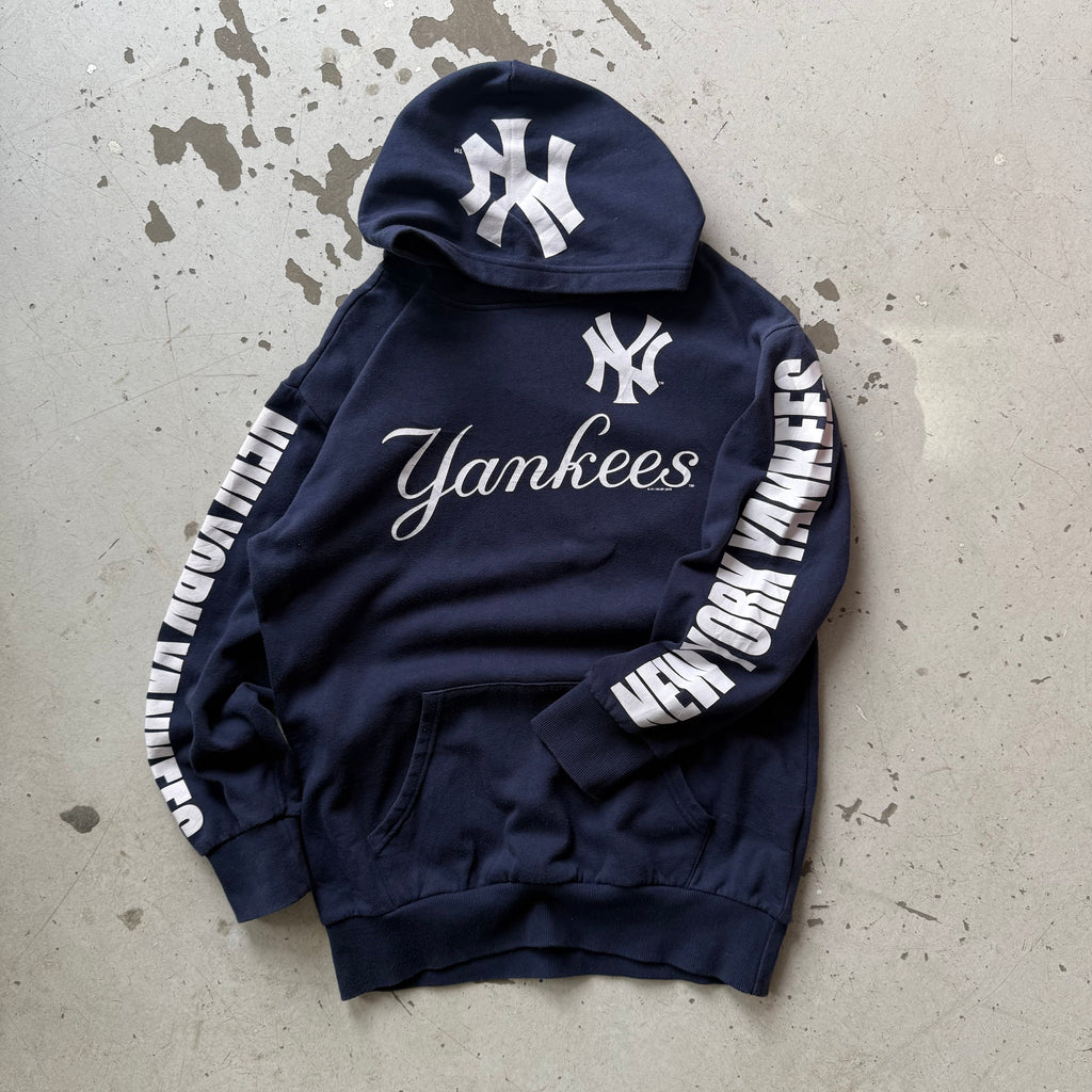 NY Yankees | Sweatshirt | Blå | Large - Re:Junk Vintage