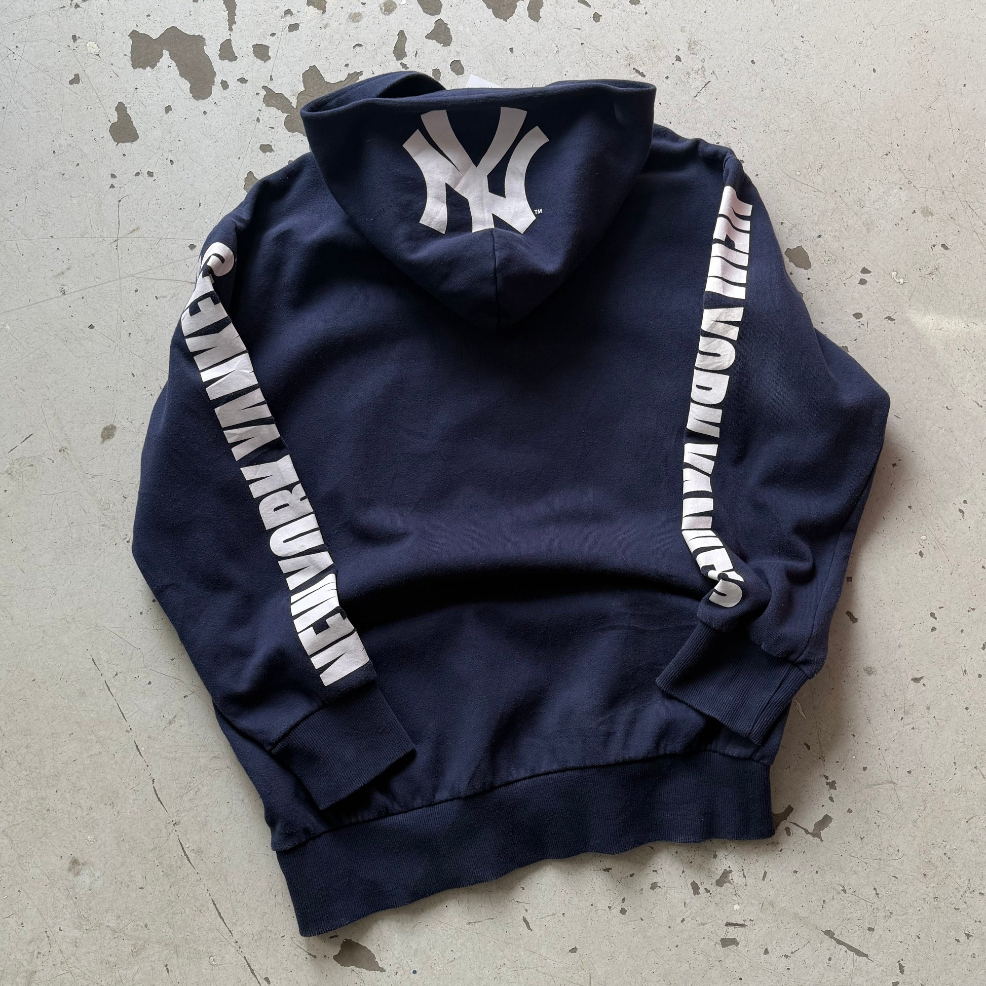 NY Yankees | Sweatshirt | Blå | Large - Re:Junk Vintage